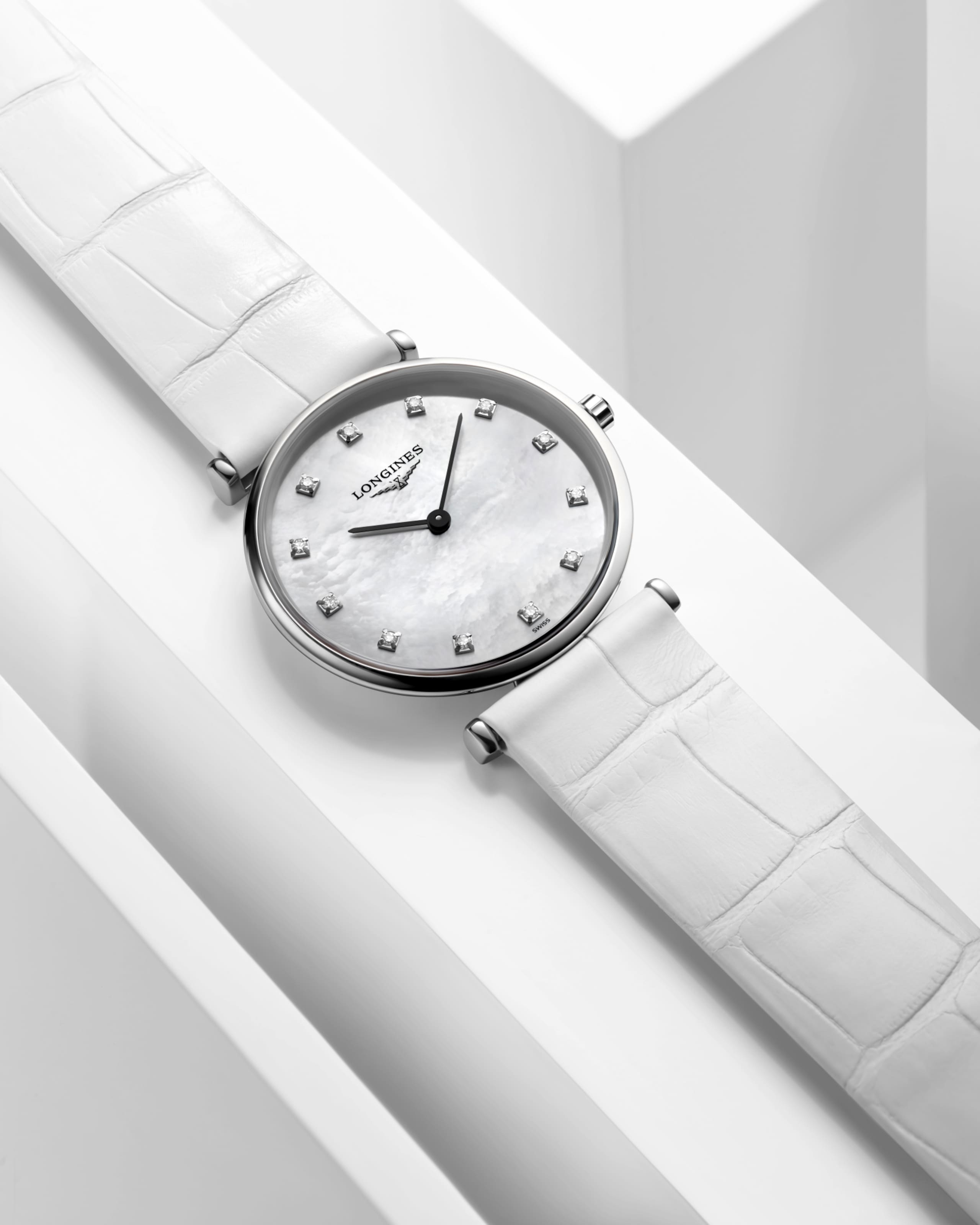 Longines LA GRANDE CLASSIQUE DE LONGINES al quarzo acciaio inossidabile Watch - L4.512.4.87.0