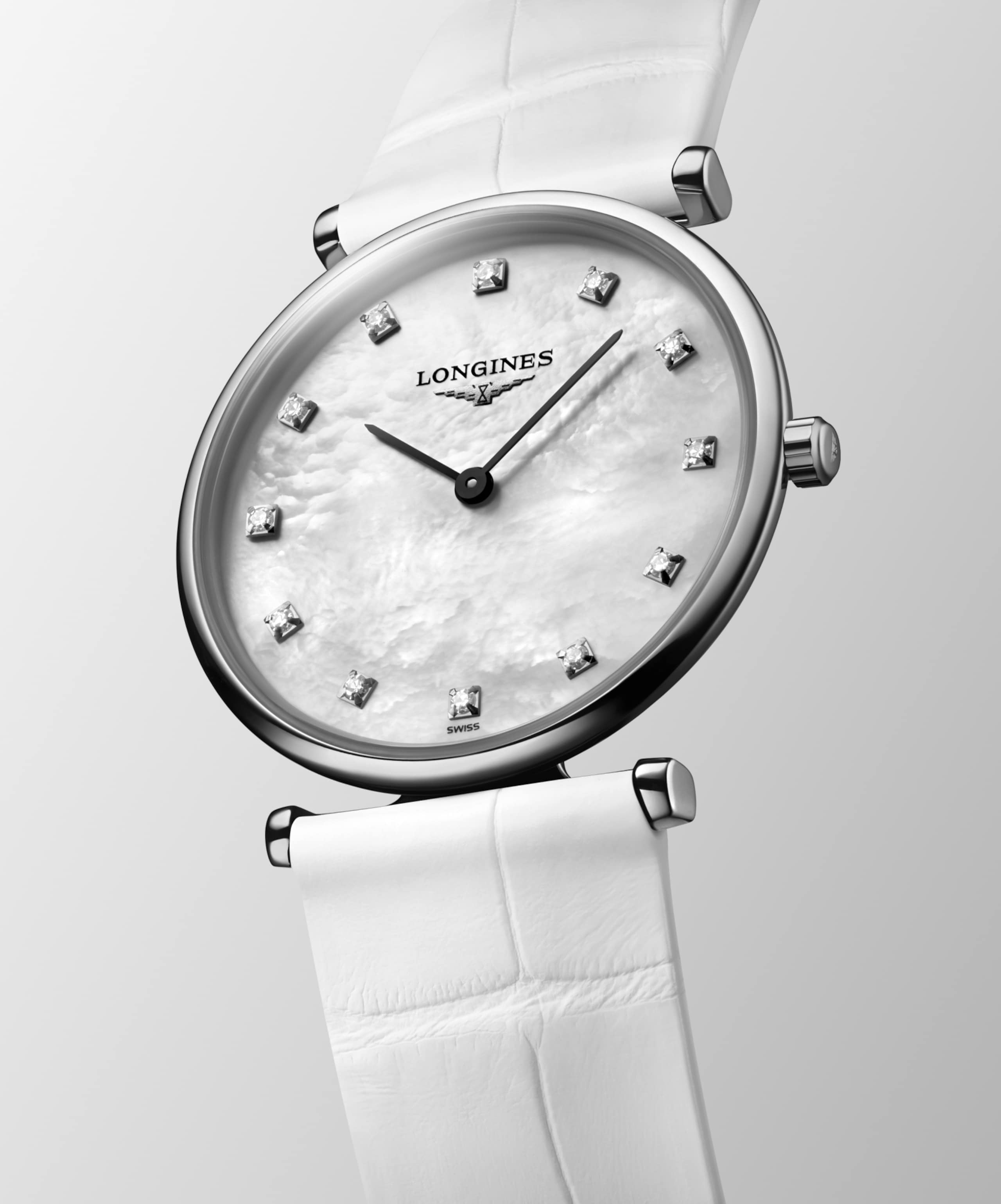 Longines LA GRANDE CLASSIQUE DE LONGINES al quarzo acciaio inossidabile Watch - L4.512.4.87.0