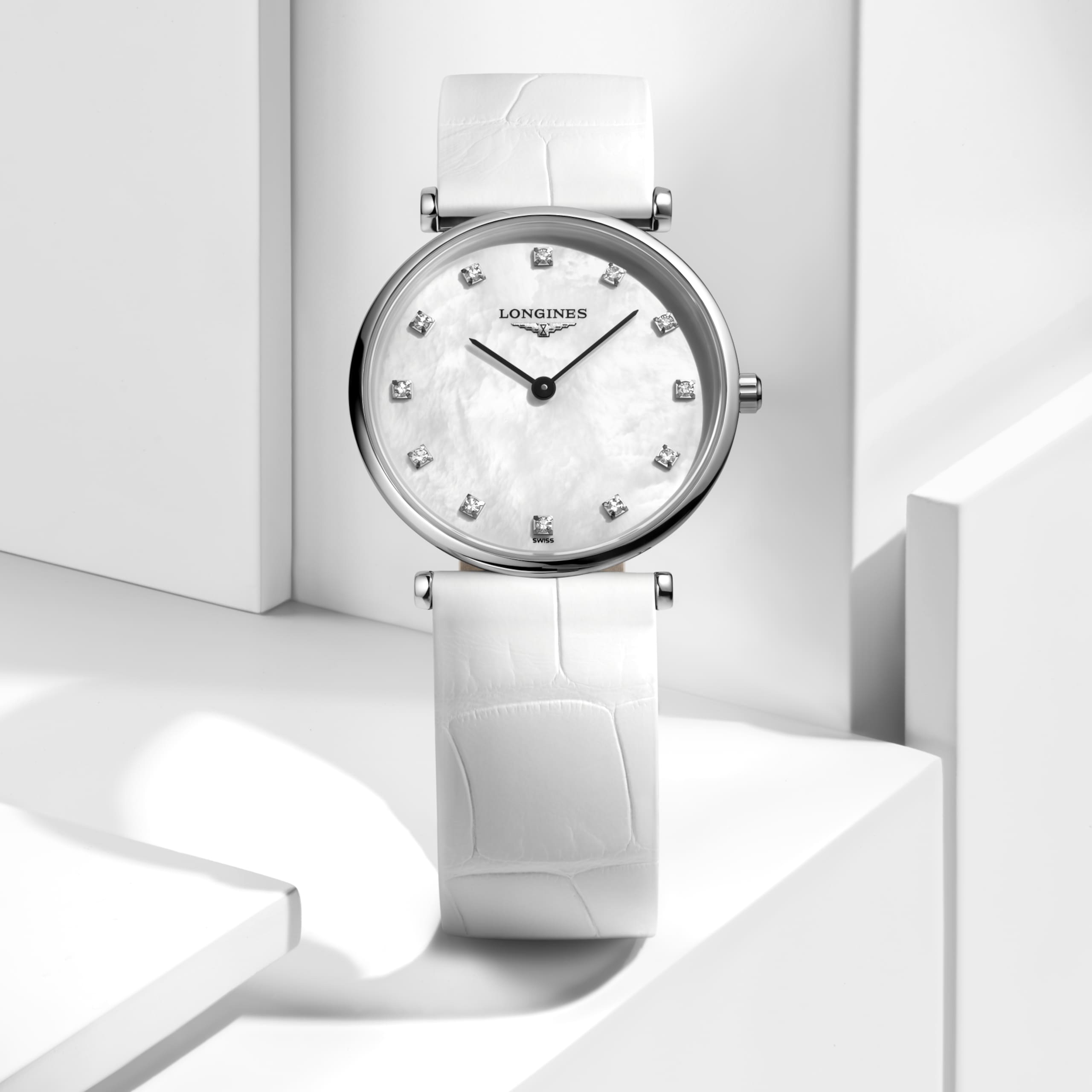 Longines LA GRANDE CLASSIQUE DE LONGINES al quarzo acciaio inossidabile Watch - L4.512.4.87.0