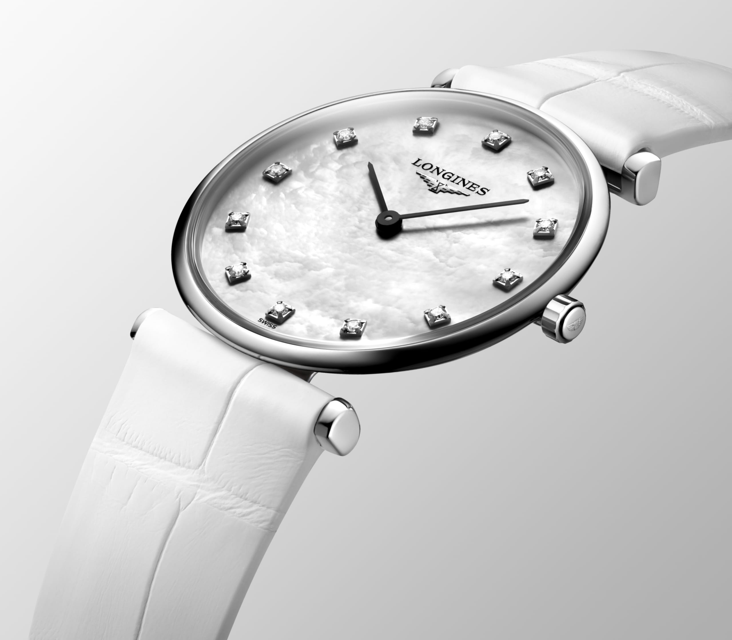 Longines LA GRANDE CLASSIQUE DE LONGINES al quarzo acciaio inossidabile Watch - L4.512.4.87.0