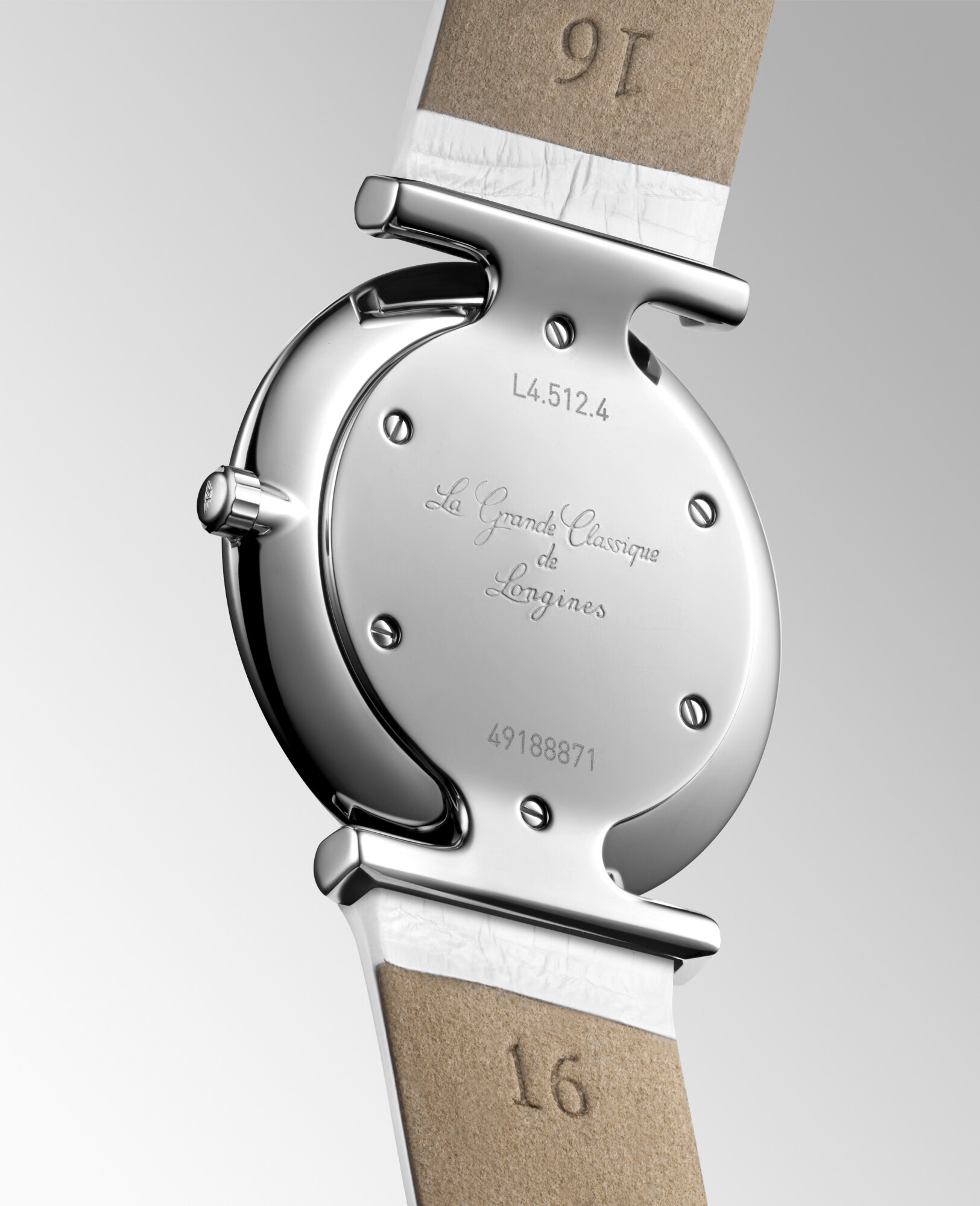 LA GRANDE CLASSIQUE DE LONGINES Quartz, Stainless Steel, White