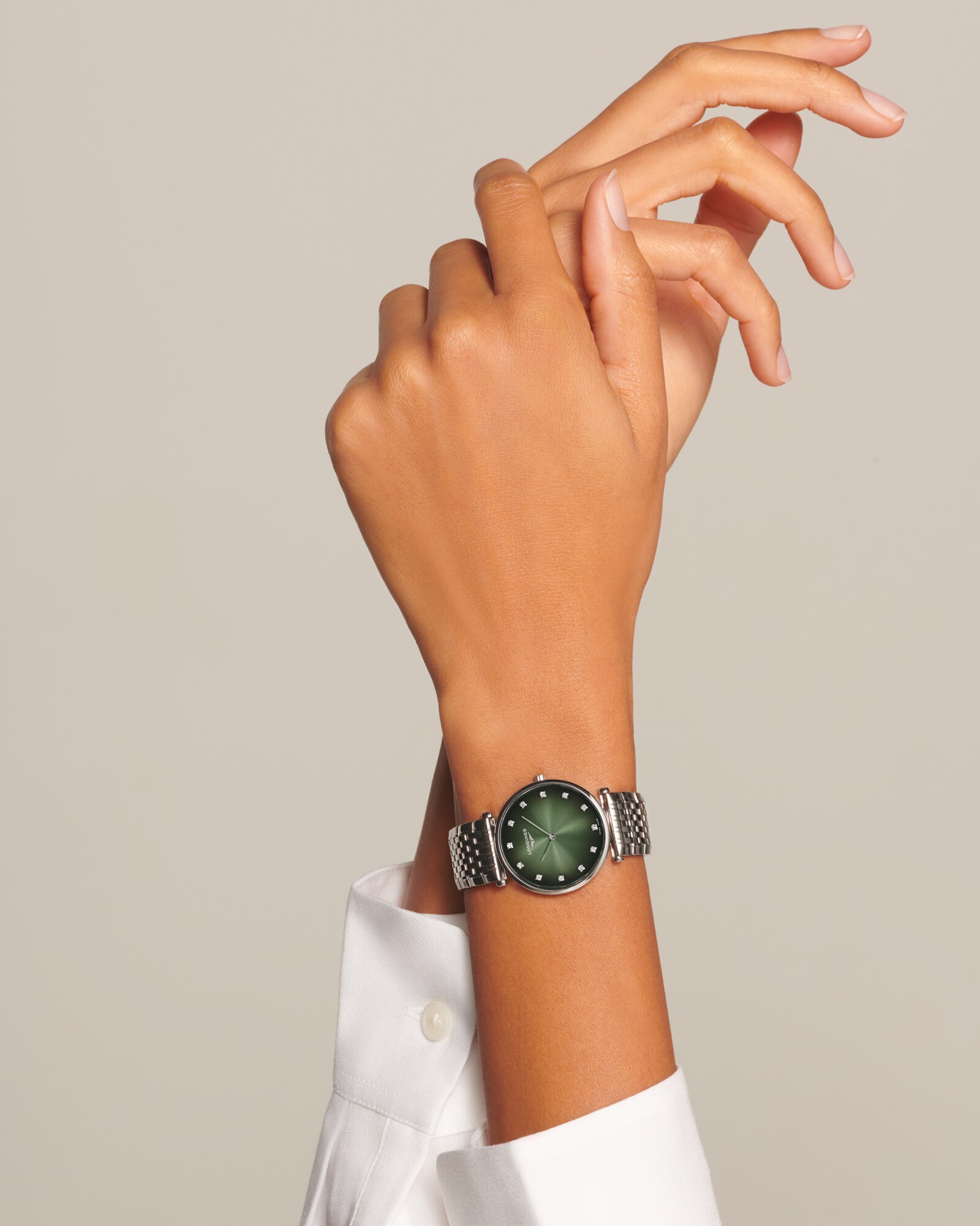 ラ グラン クラシック ドゥ ロンジン クォーツ、ステンレススティール