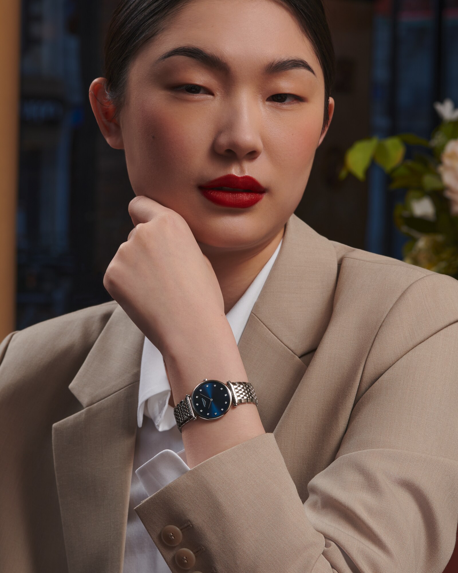 ラ グラン クラシック ドゥ ロンジン クォーツ、ステンレススティール