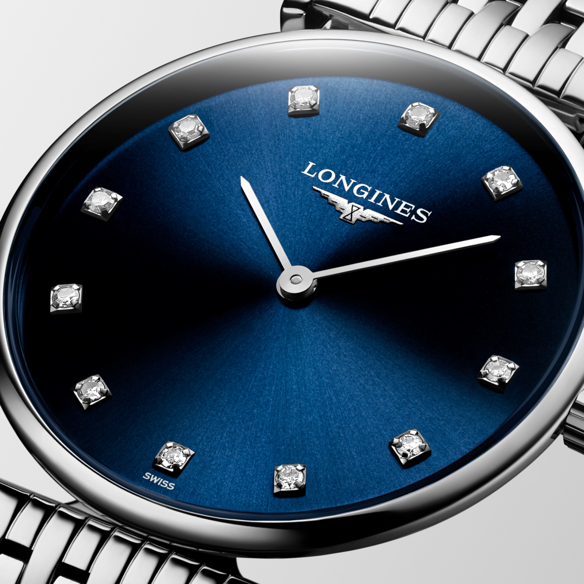 LA GRANDE CLASSIQUE DE LONGINES Quartz, Stainless Steel, Sunray