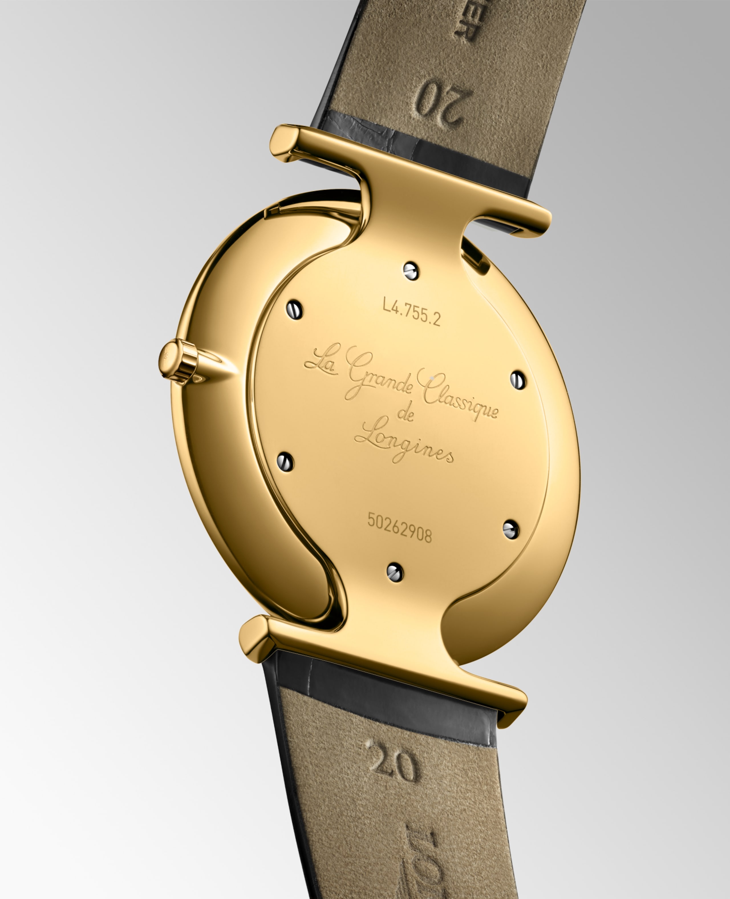Longines LA GRANDE CLASSIQUE DE LONGINES kwarcowy pvd w odcieniu żółtego złota Watch - L4.755.2.11.2