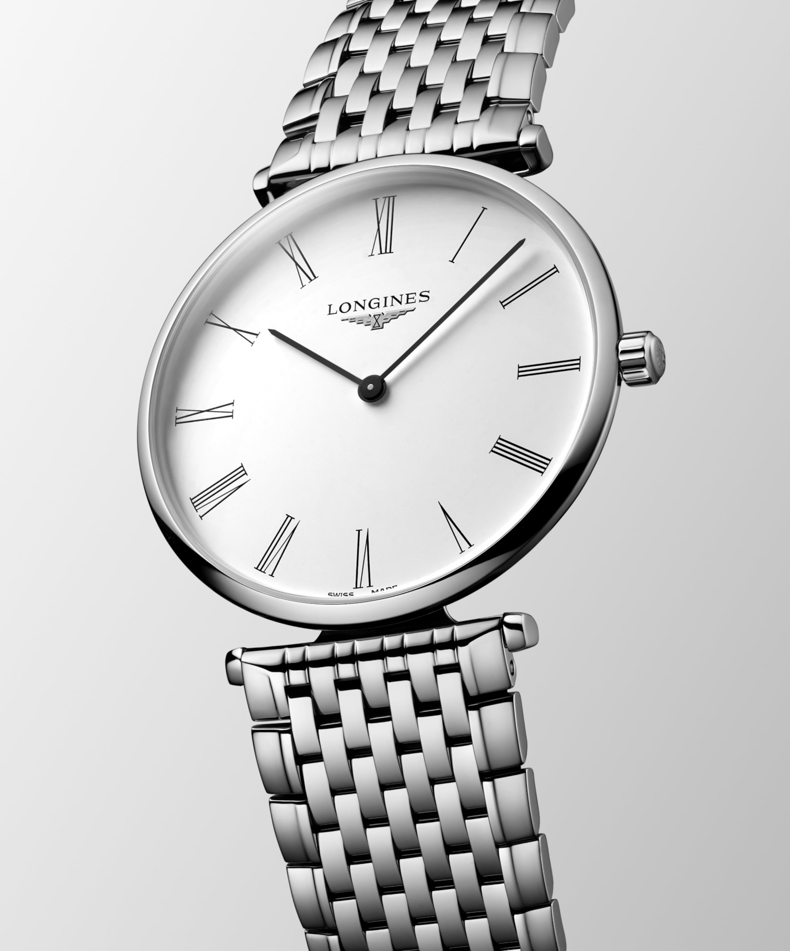 Longines LA GRANDE CLASSIQUE DE LONGINES quartz roestvrij staal Watch - L4.866.4.11.6