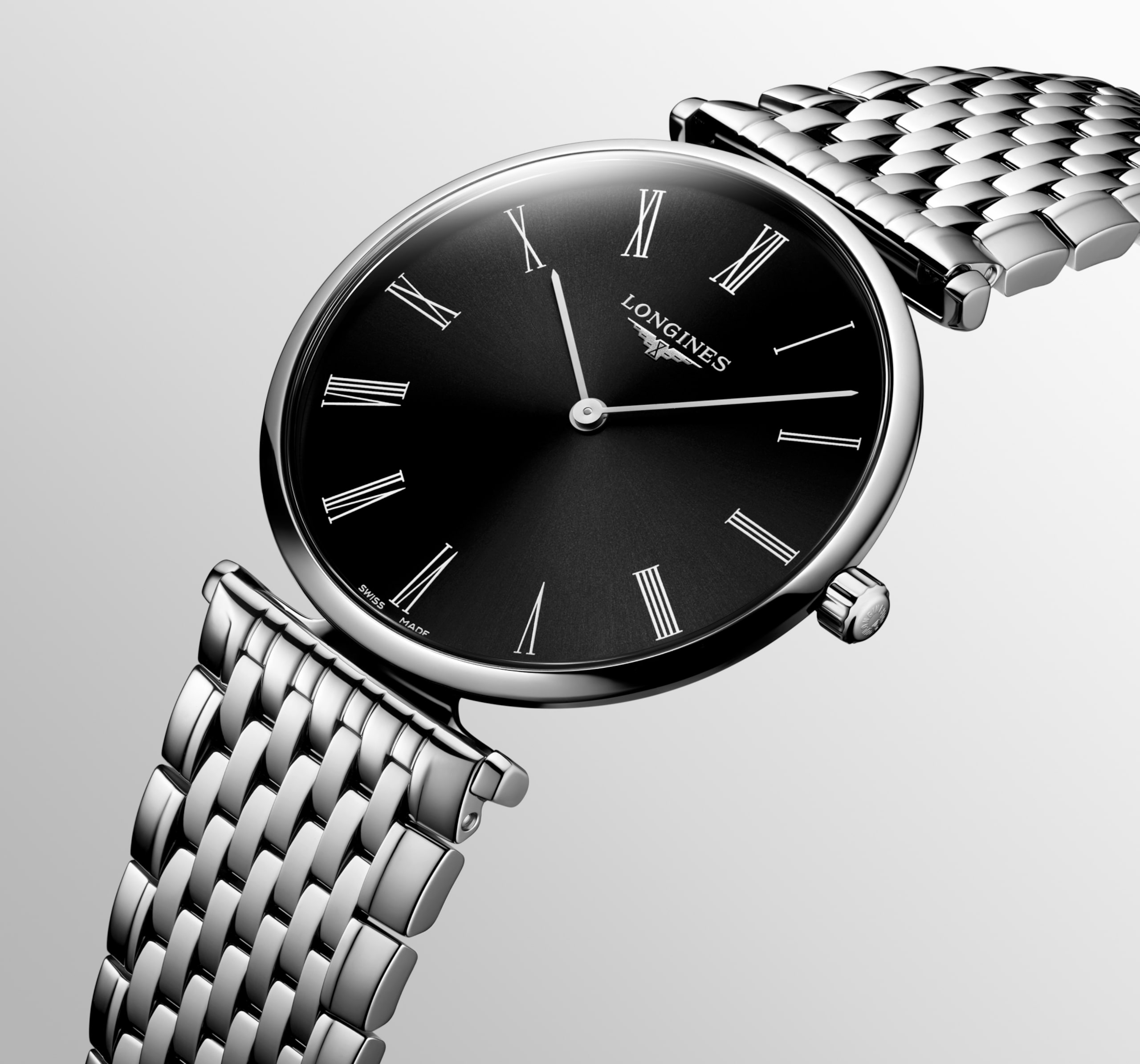 Longines LA GRANDE CLASSIQUE DE LONGINES Quarz Edelstahl Watch - L4.866.4.51.6