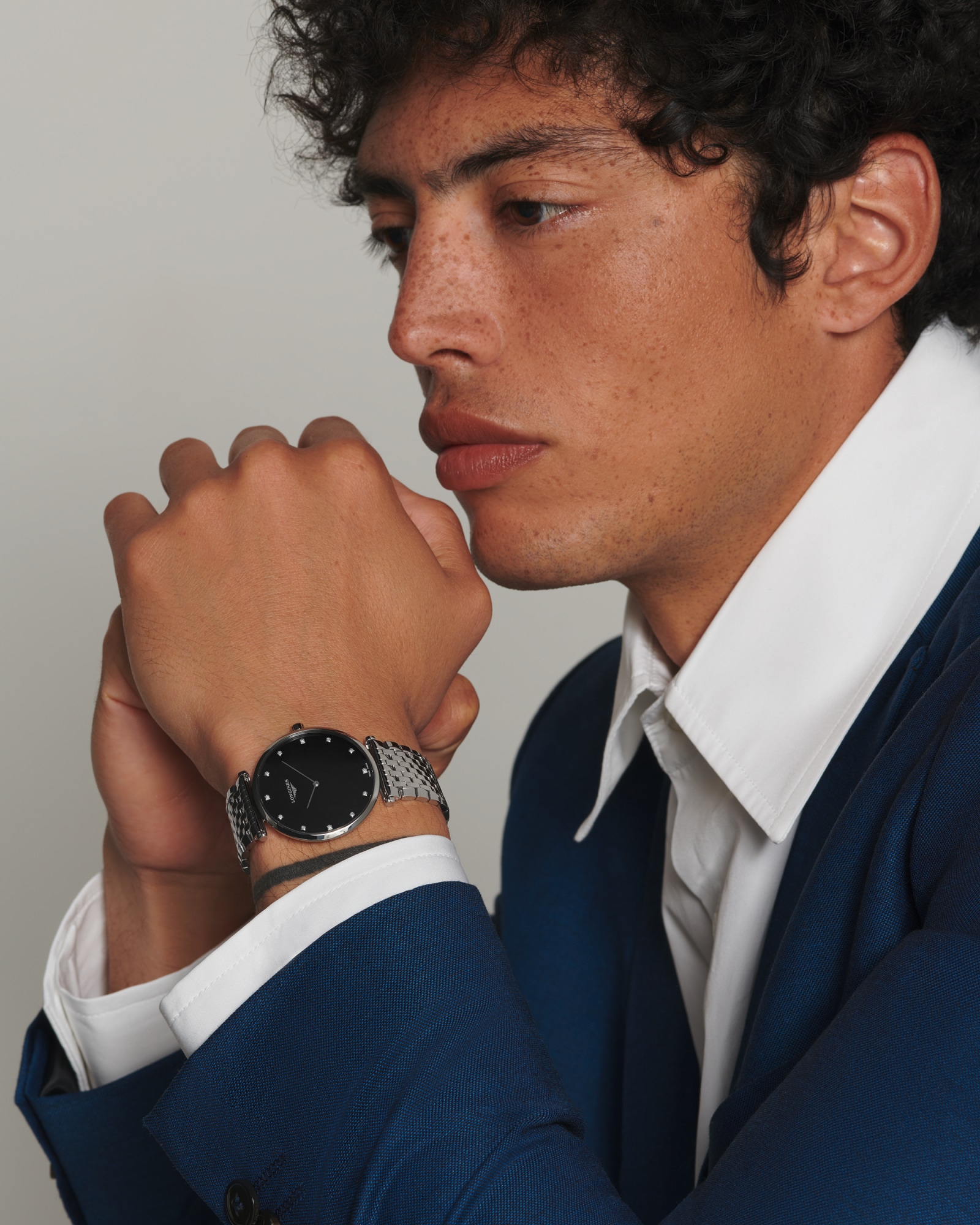 LA GRANDE CLASSIQUE DE LONGINES | Ø 38.00 mm, Black Lacquered