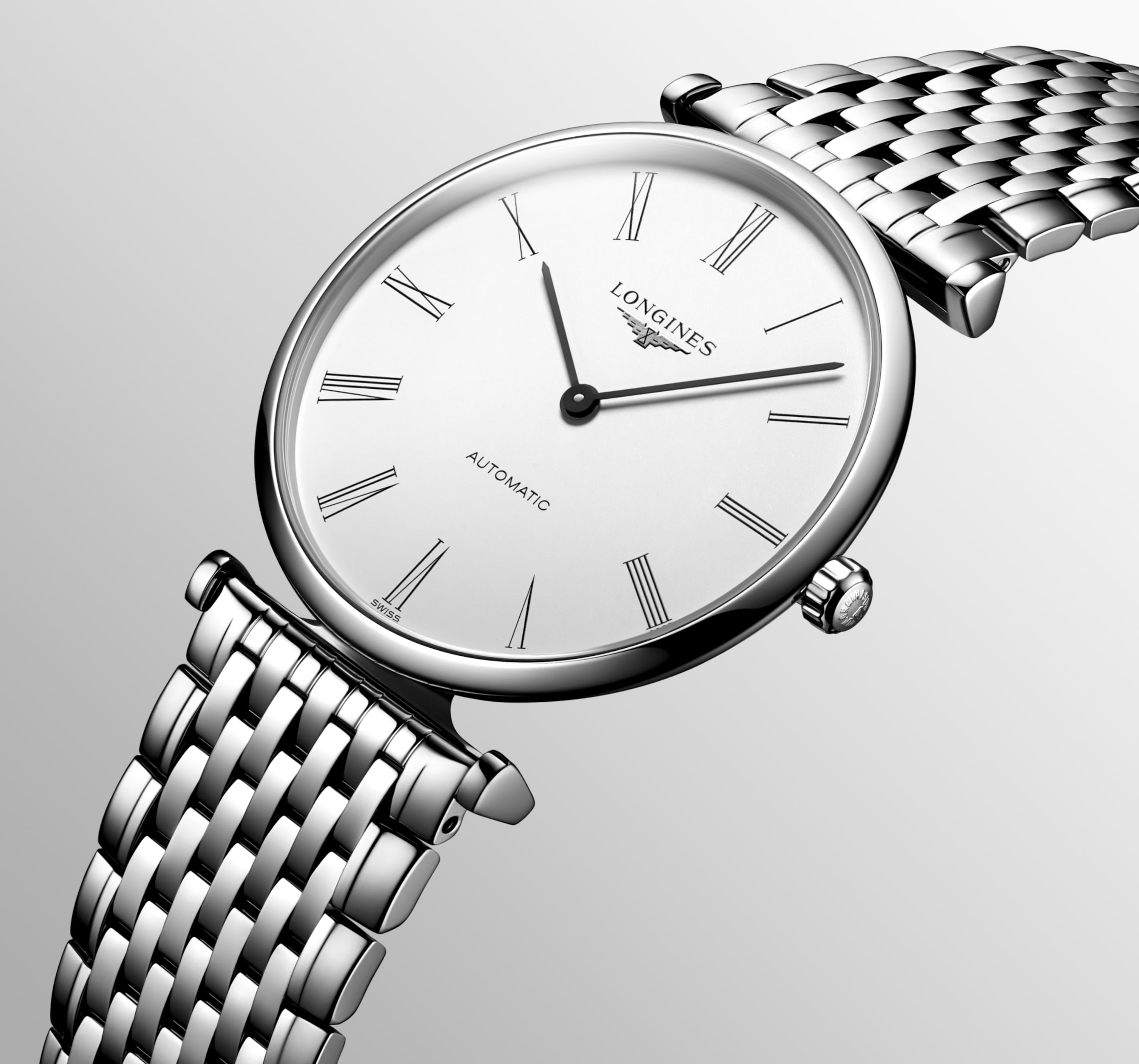 Longines LA GRANDE CLASSIQUE DE LONGINES automatyczny stal szlachetna Watch - L4.908.4.11.6