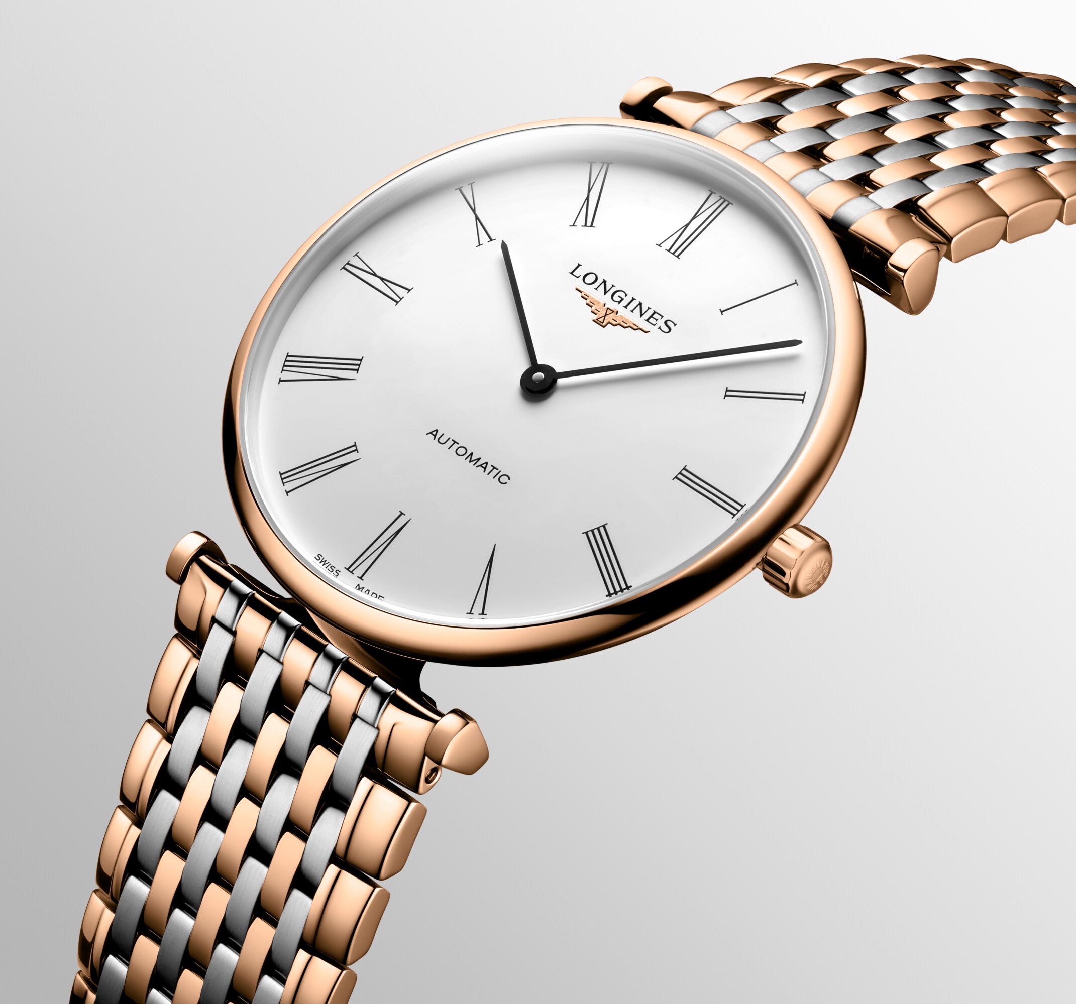 ラ グラン クラシック ドゥ ロンジン 自動巻、レッド Pvd