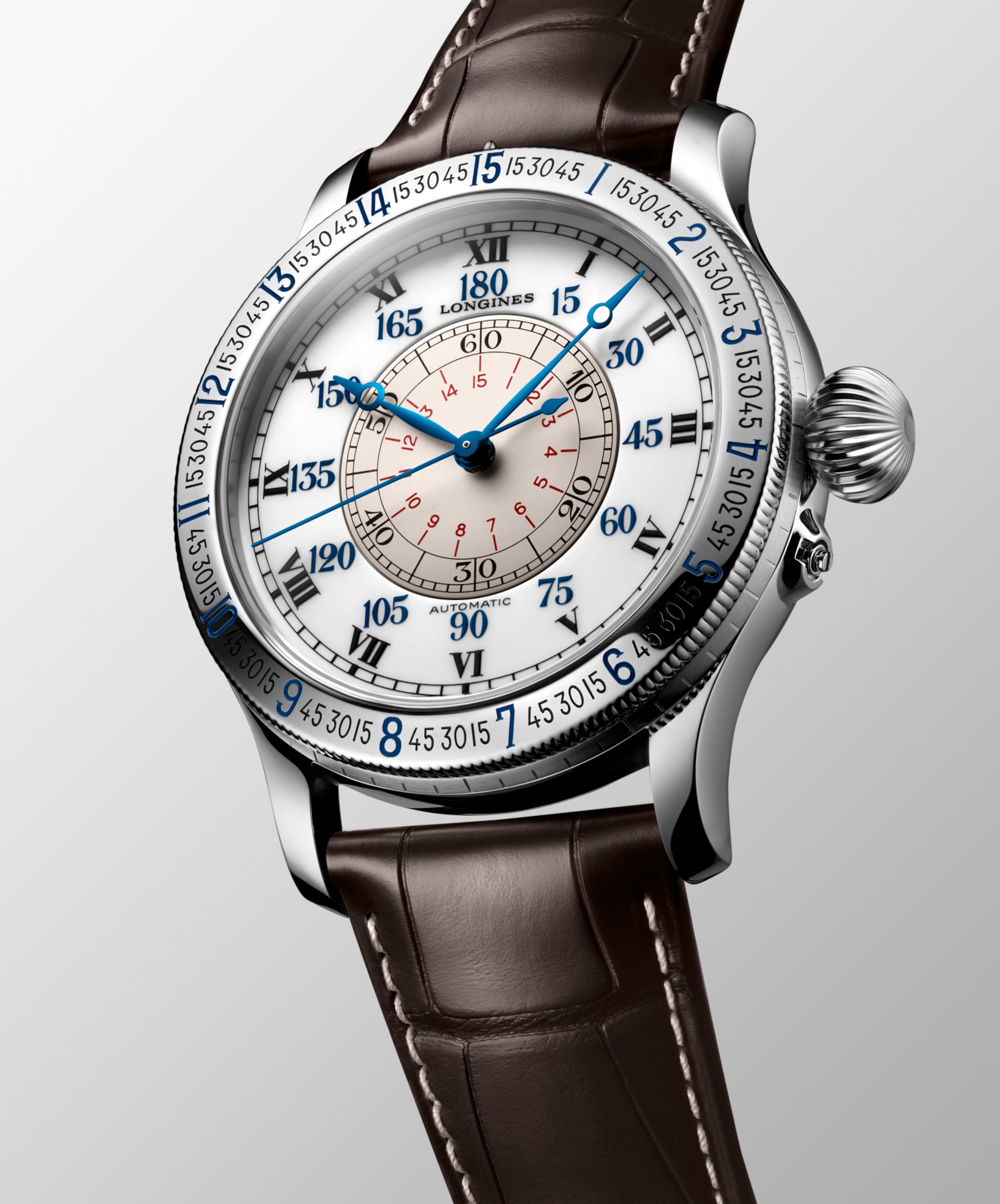 Longines LINDBERGH HOUR ANGLE WATCH automatyczny stal szlachetna Watch - L2.678.4.11.0