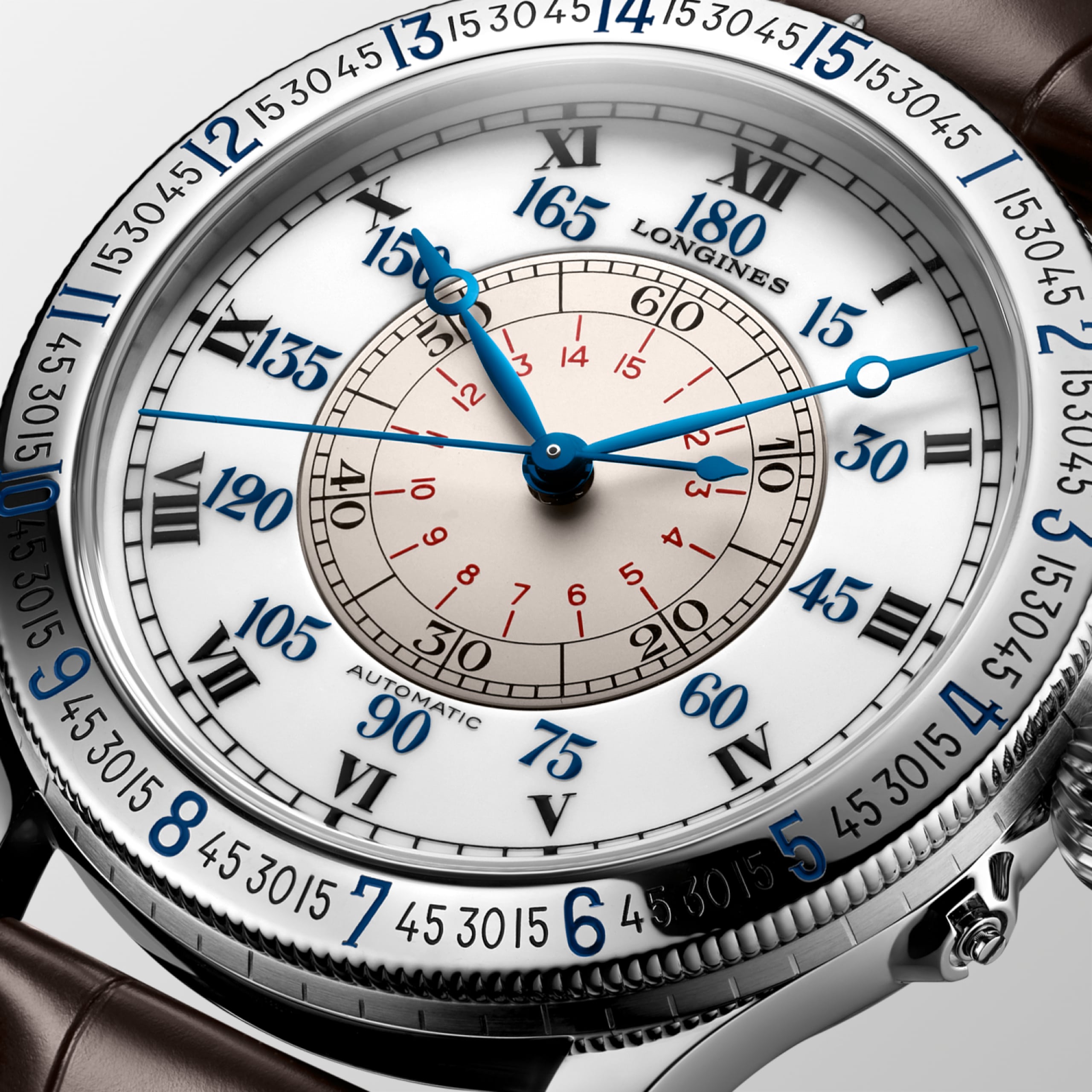 Longines LINDBERGH HOUR ANGLE WATCH automatyczny stal szlachetna Watch - L2.678.4.11.0