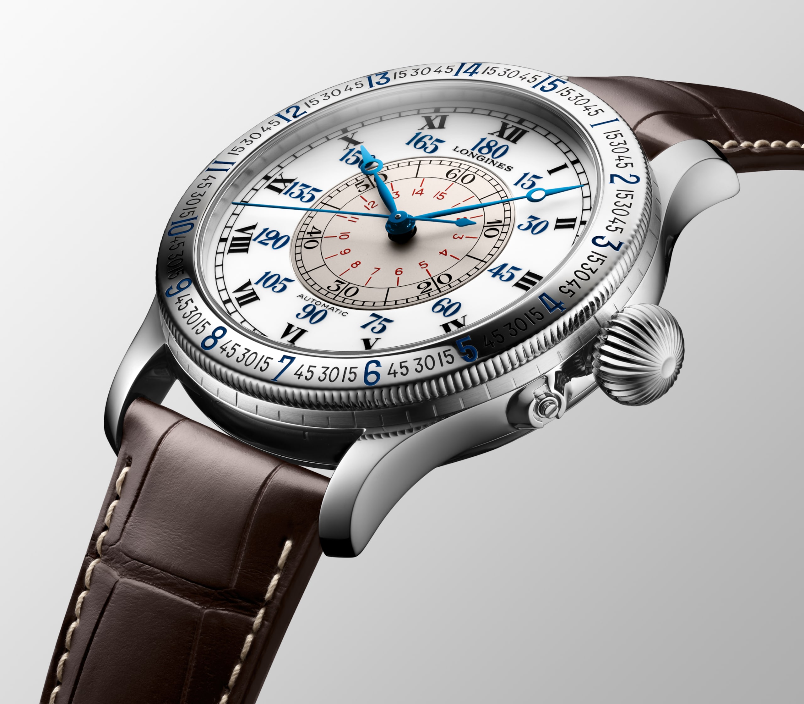 Longines LINDBERGH HOUR ANGLE WATCH automatyczny stal szlachetna Watch - L2.678.4.11.0