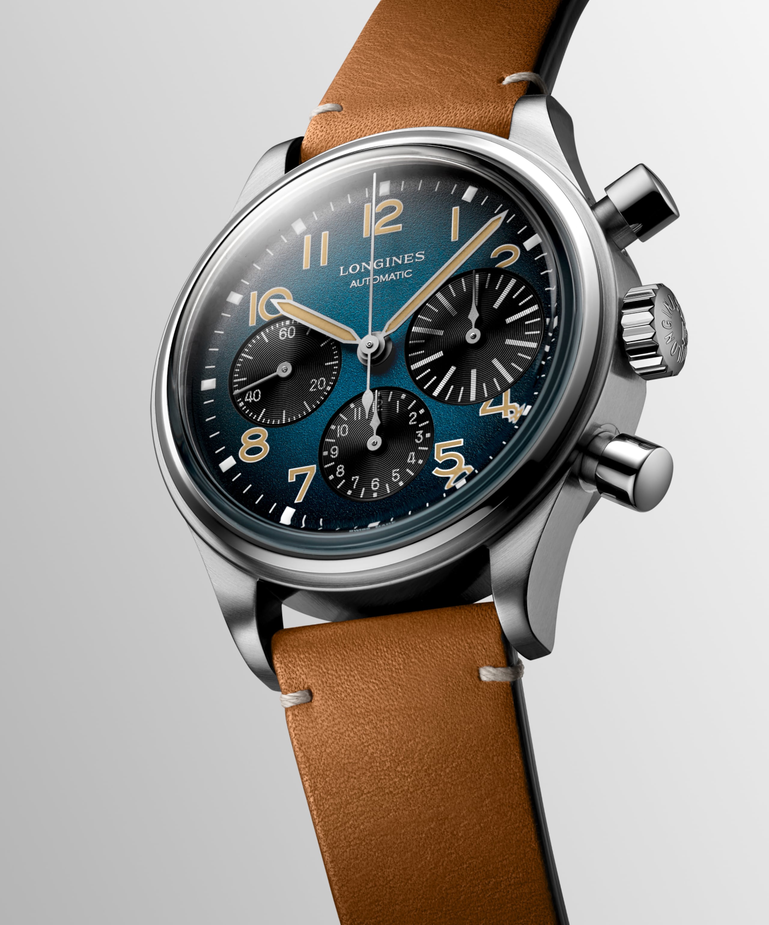 Longines AVIGATION BIGEYE Automatik Titan Watch - L2.816.1.93.2