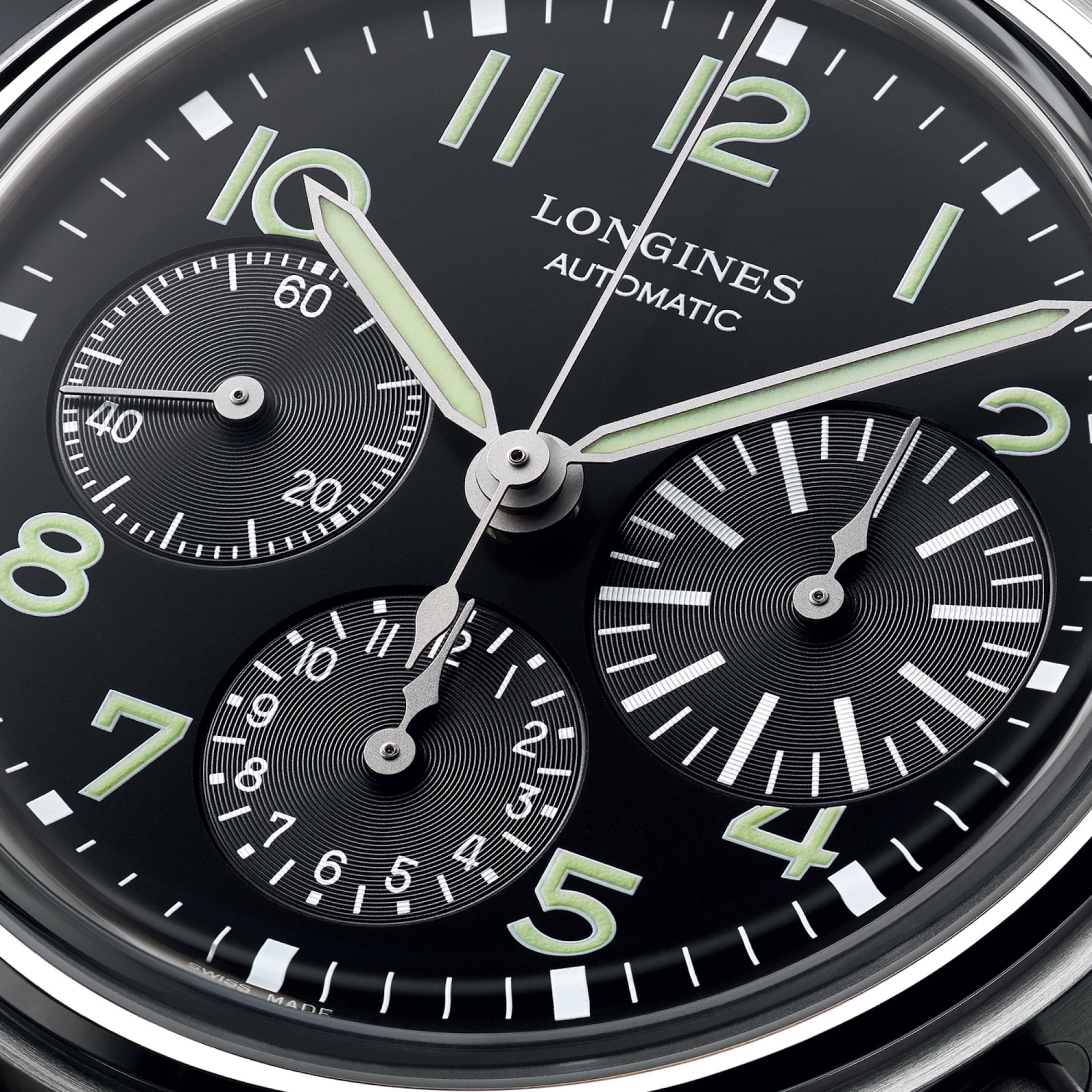 Longines AVIGATION BIGEYE Automatic Stainless steel Watch - L2.816.4.53.2