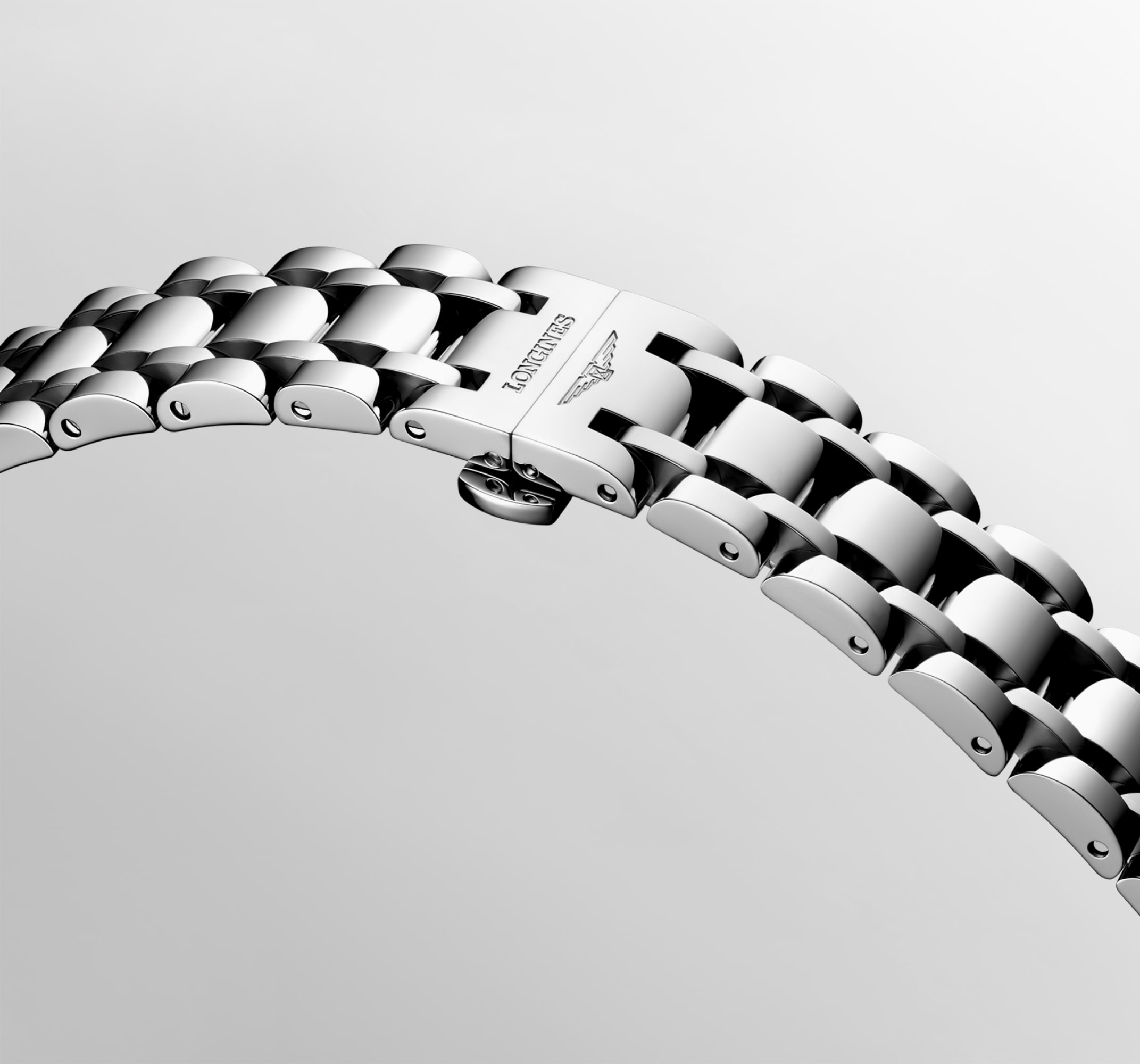 ロンジン ドルチェヴィータ | 20.80 x 32.00 mm, シルバー「フランケ