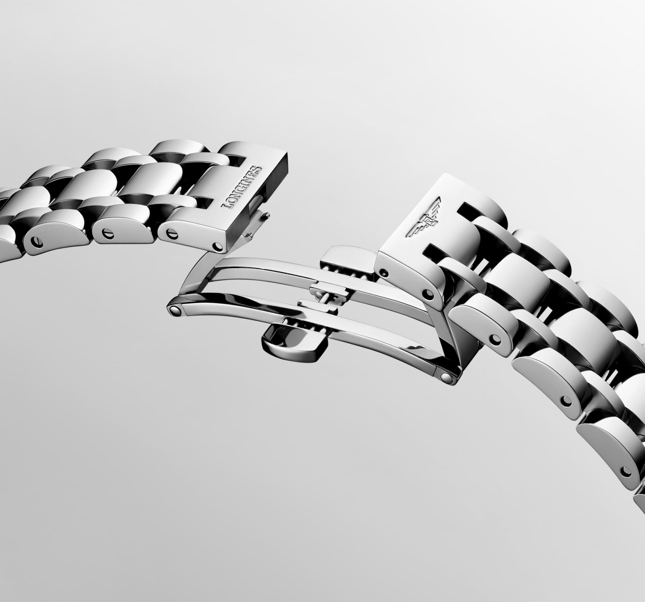ロンジン ドルチェヴィータ | 20.80 x 32.00 mm, シルバー「フランケ