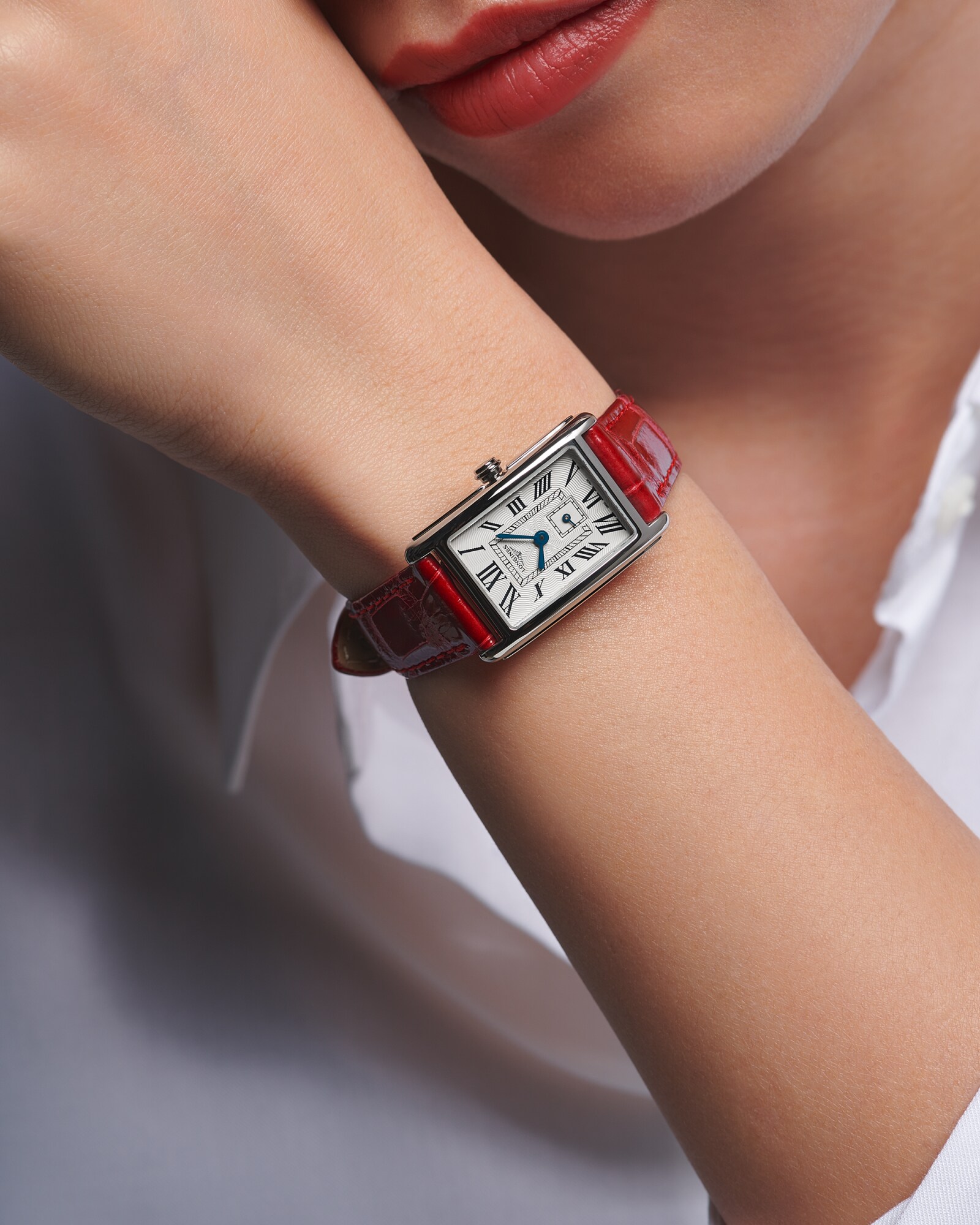 ロンジン ドルチェヴィータ クォーツ、ステンレススティール、シルバー