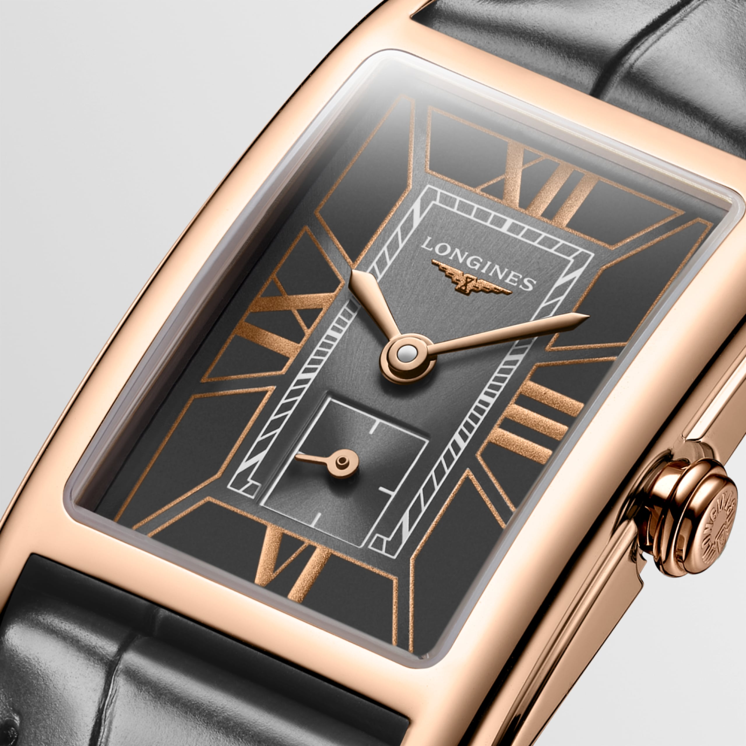 Longines DOLCEVITA al quarzo oro rosa 18 carati Watch - L5.255.8.75.2