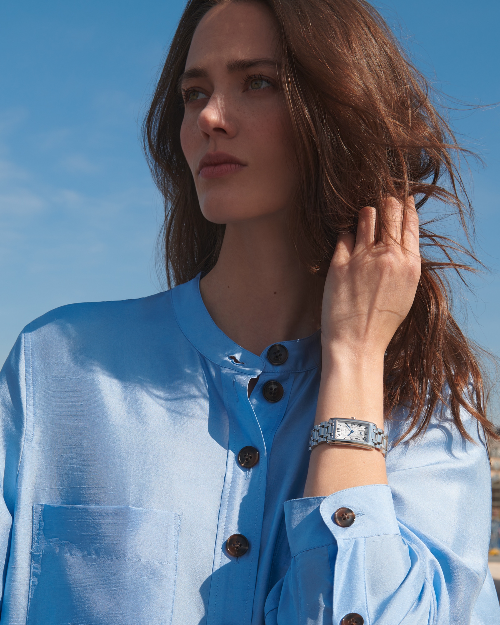 エルジン ロンジン ドルチェヴィータ クォーツ、ステンレススティール、シルバー