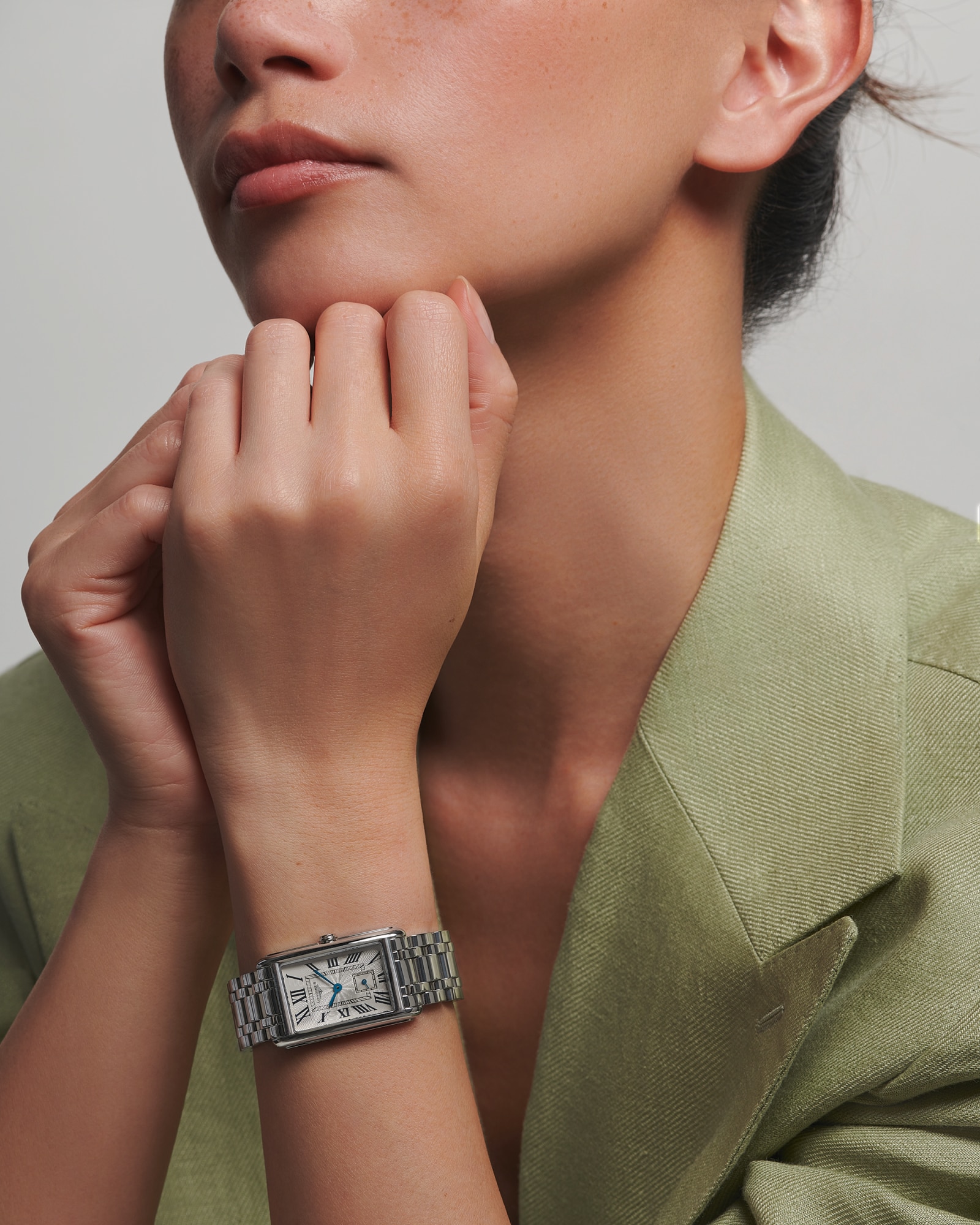 ロンジン ドルチェヴィータ クォーツ、ステンレススティール、シルバー