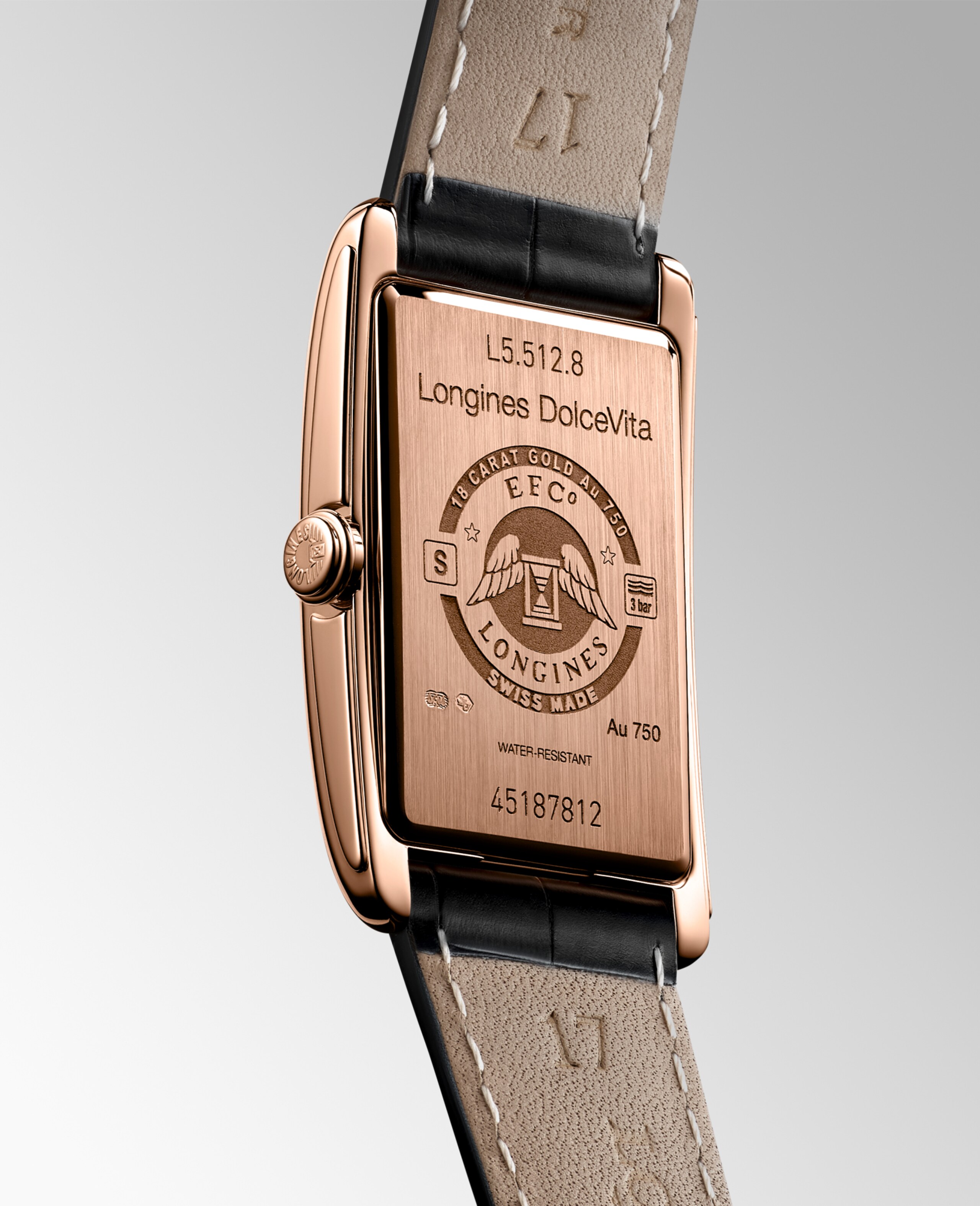 Longines DOLCEVITA quartz 18 karat pink gold Watch - L5.512.8.71.0