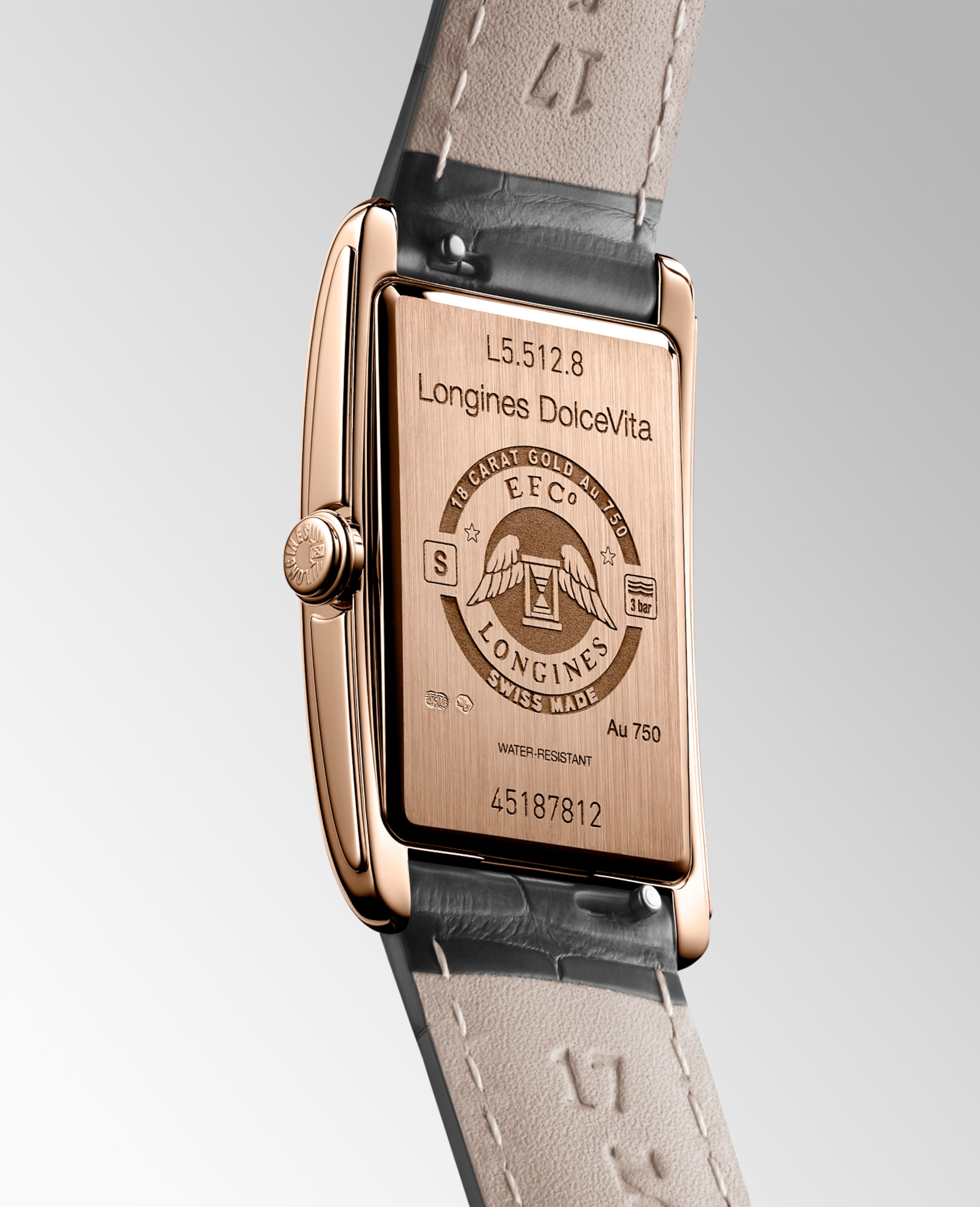 Longines DOLCEVITA al quarzo oro rosa 18 carati Watch - L5.512.8.75.2