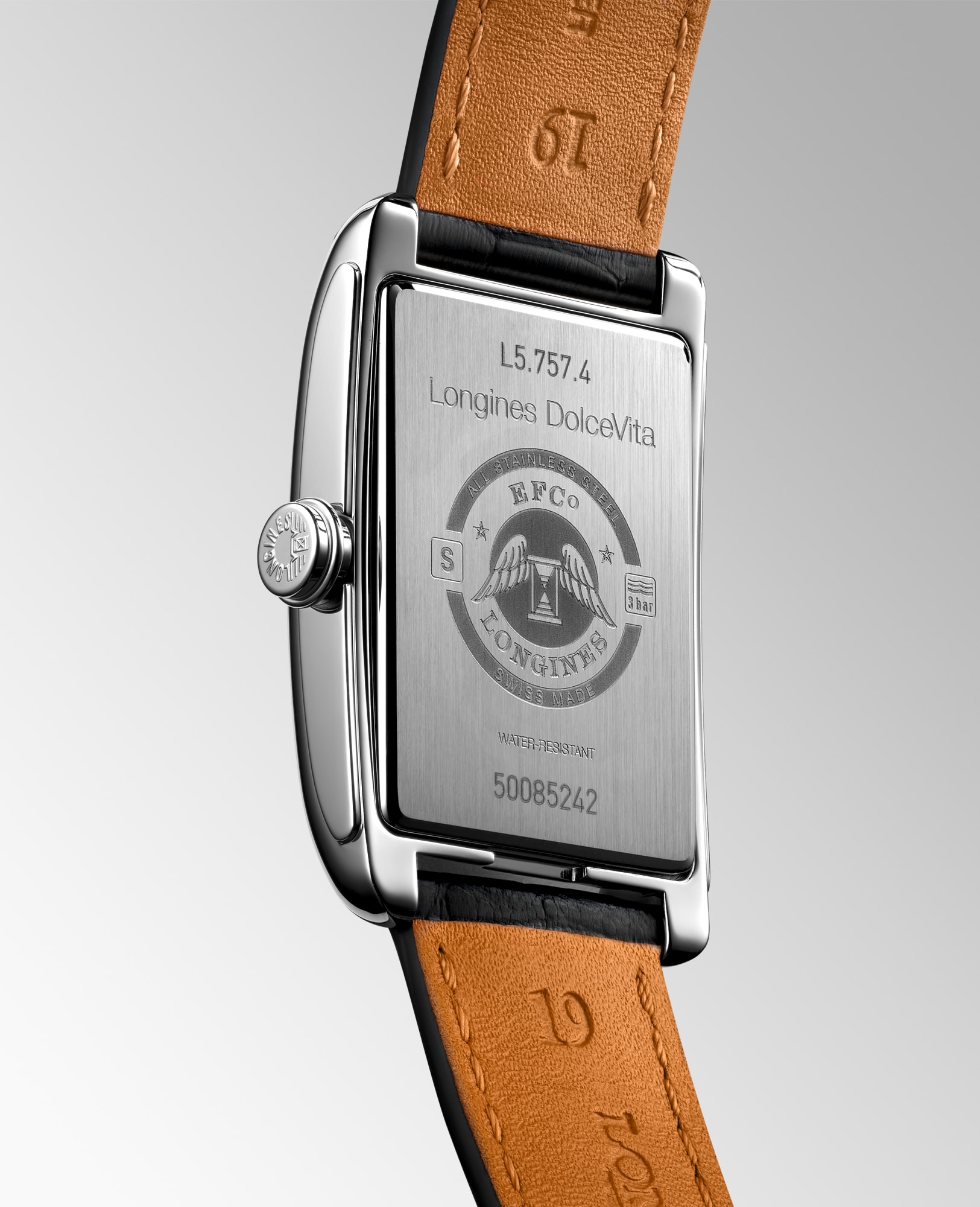 ロンジン ドルチェヴィータ 自動巻、ステンレススティール、シルバー