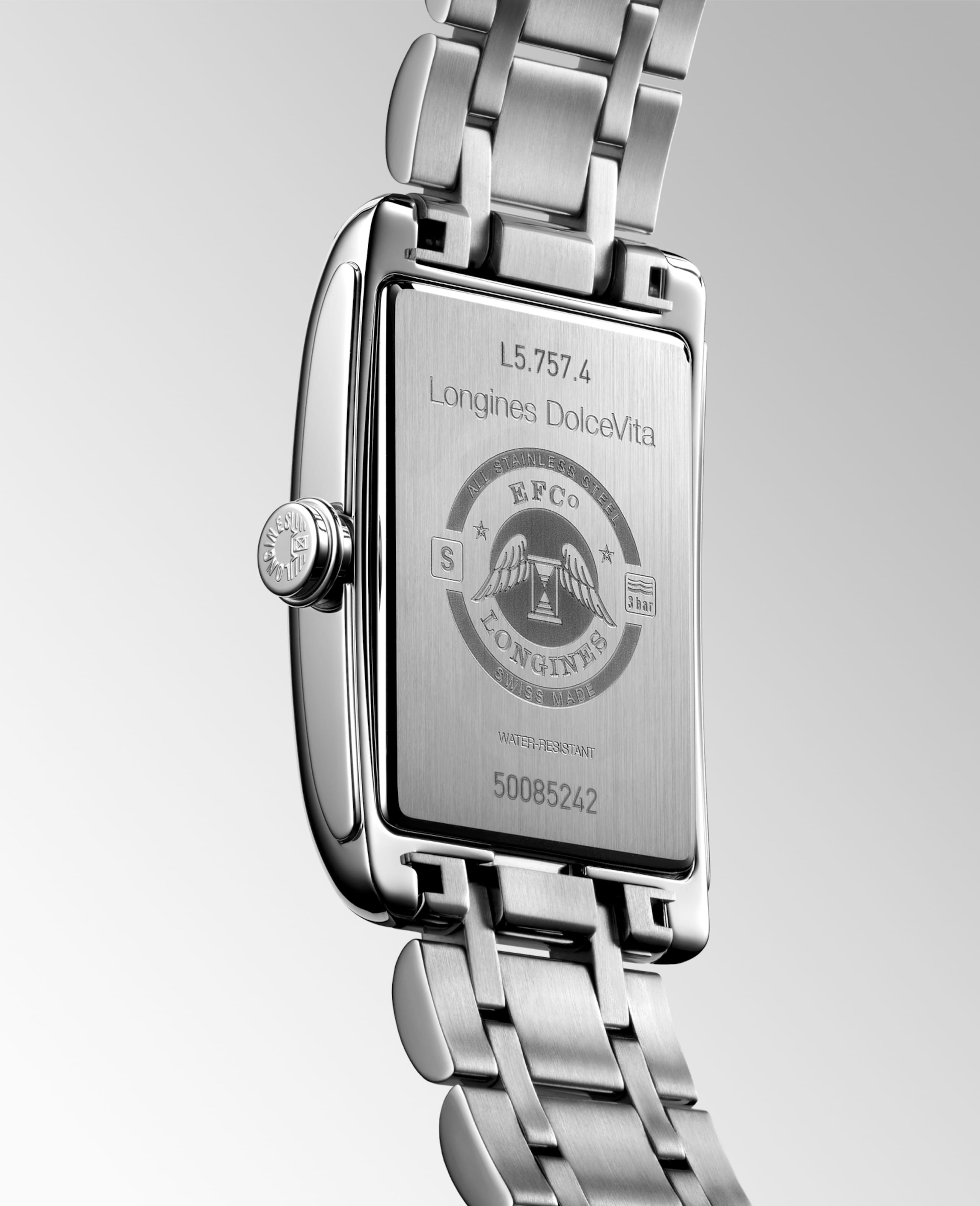 Longines DOLCEVITA automatic stainless steel Watch - L5.757.4.71.6