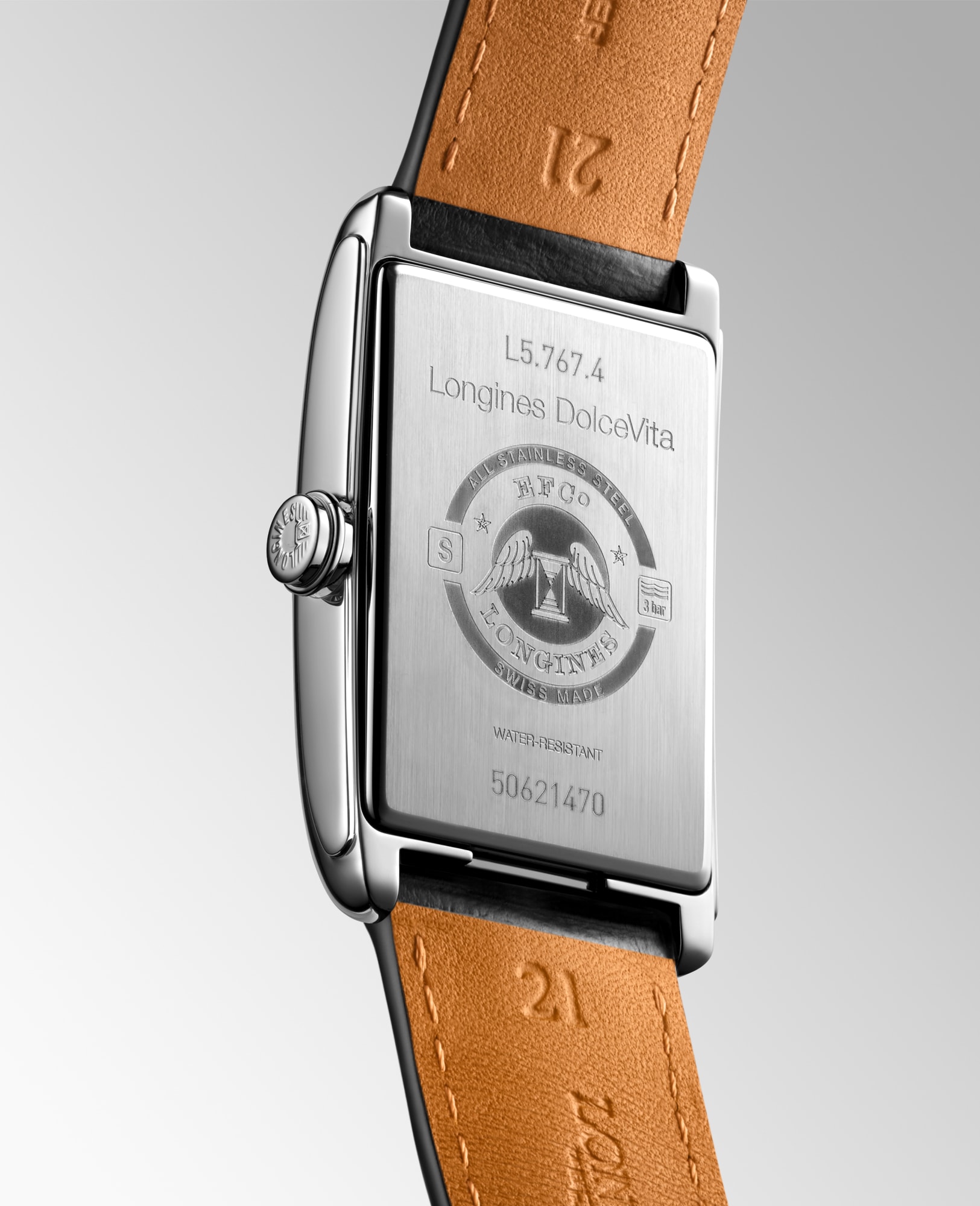 LONGINES DOLCEVITA Automatic, Stainless Steel, Silver 