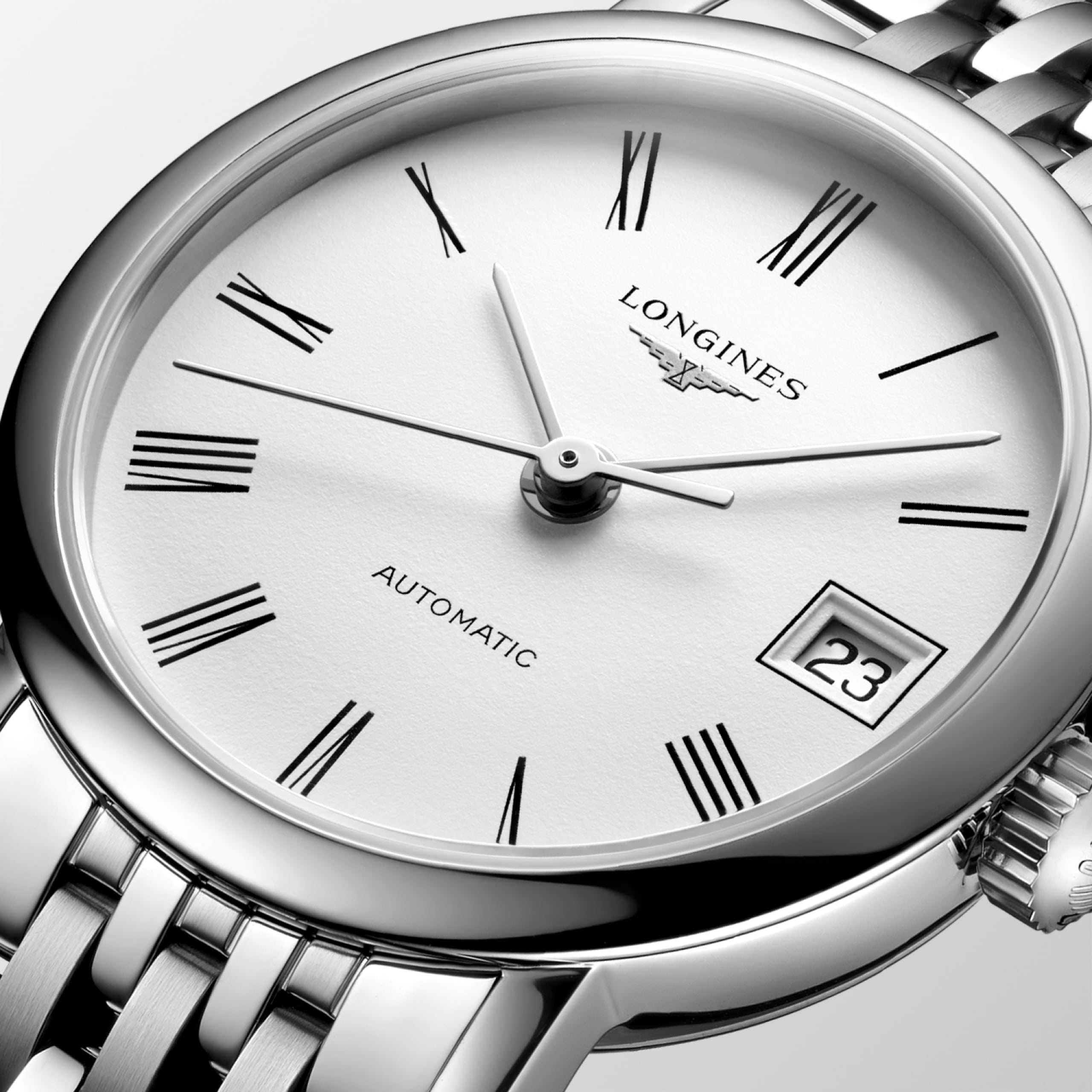 Longines ELEGANT COLLECTION automatic stainless steel Watch - L4.309.4.18.6