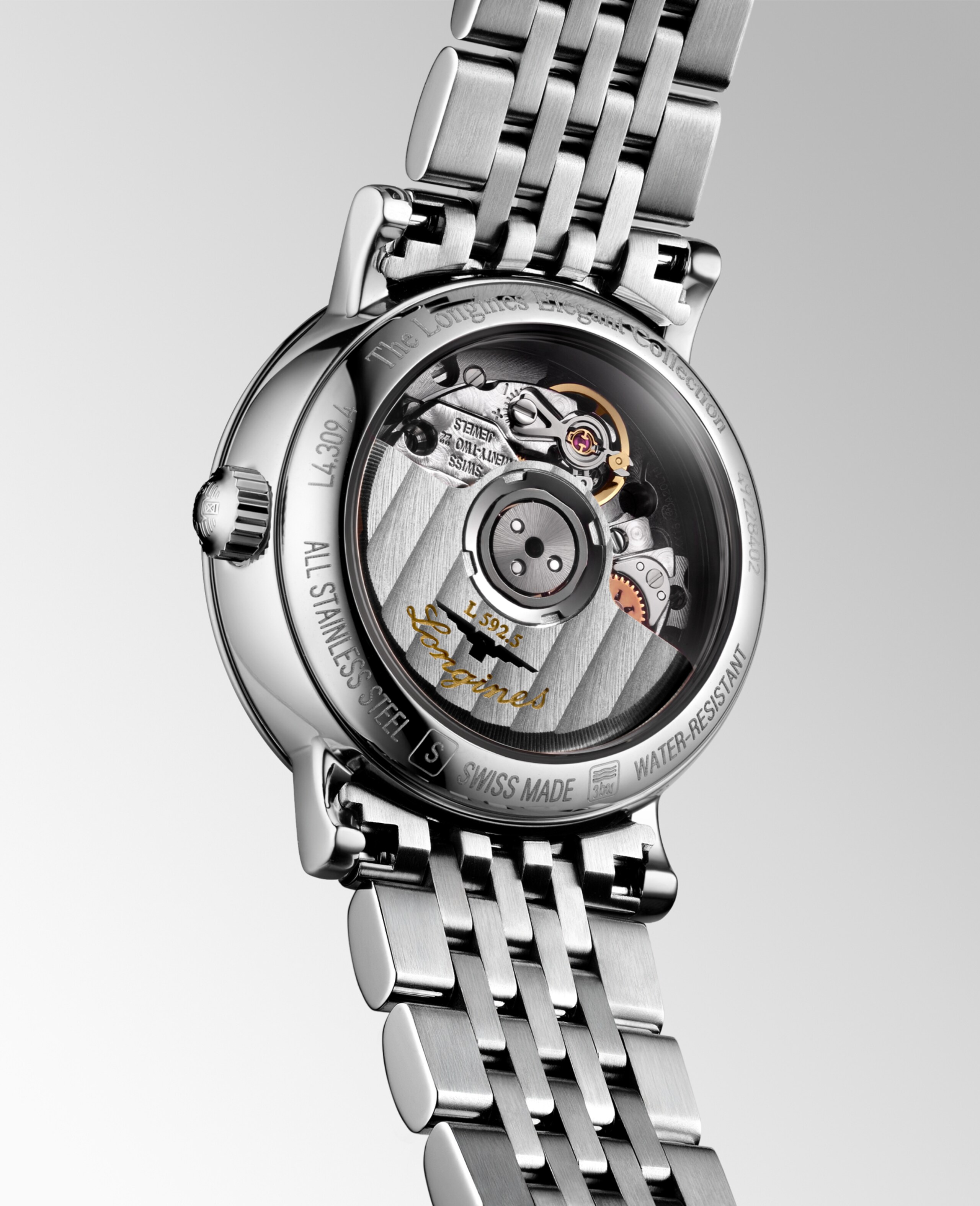 Longines ELEGANT COLLECTION automatic stainless steel Watch - L4.309.4.19.6