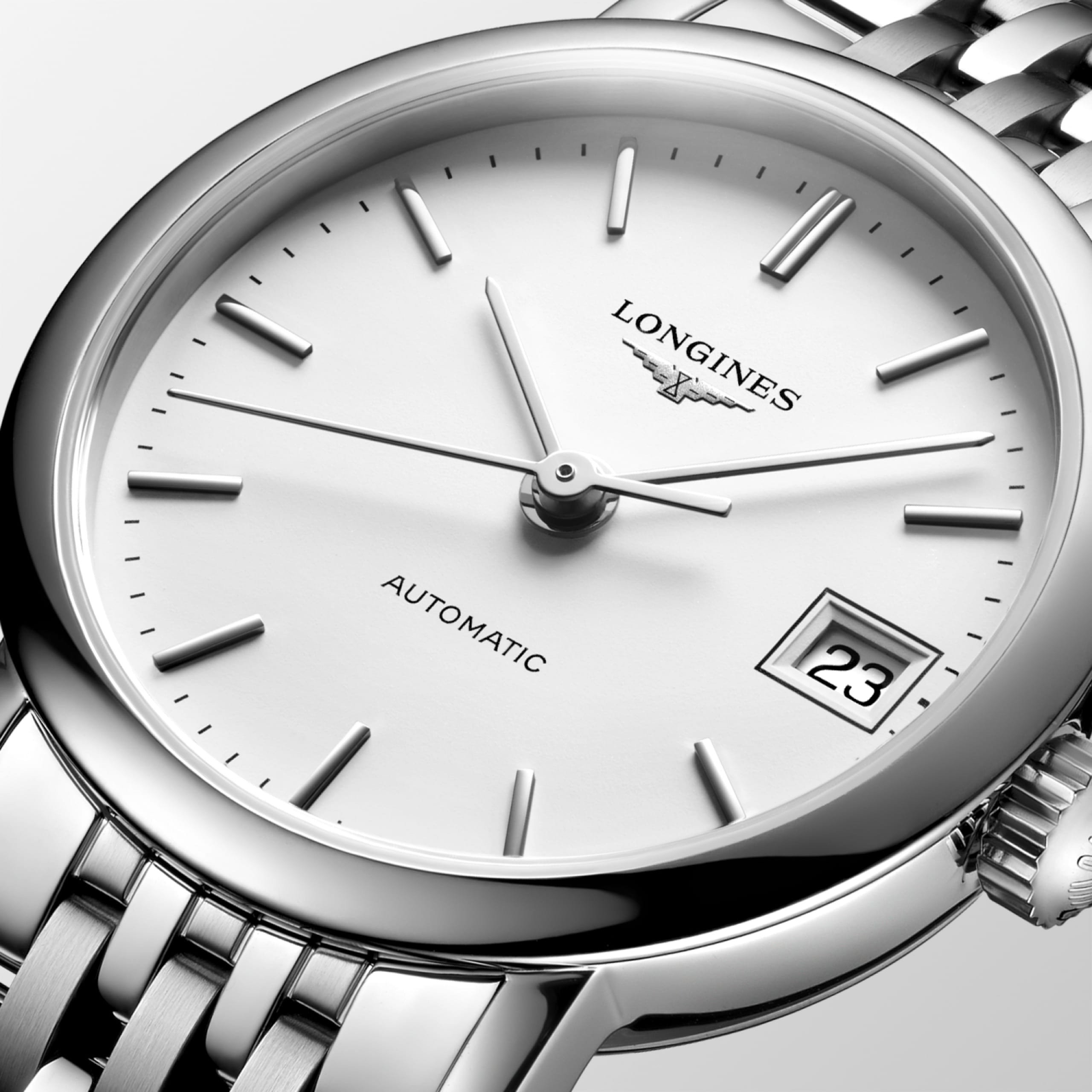 Longines ELEGANT COLLECTION automatic stainless steel Watch - L4.309.4.19.6