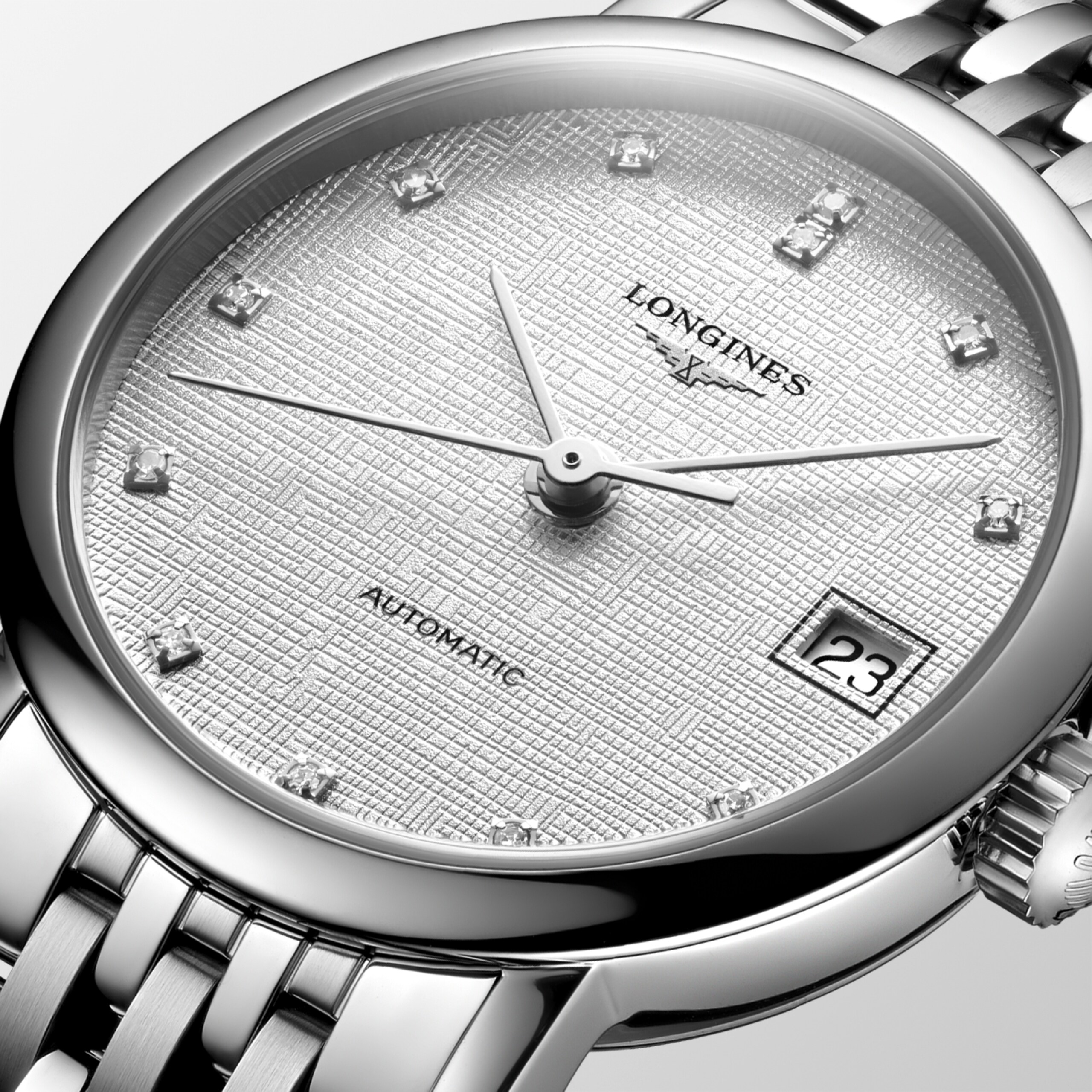 Longines ELEGANT COLLECTION automaat roestvrij staal Watch - L4.309.4.79.6