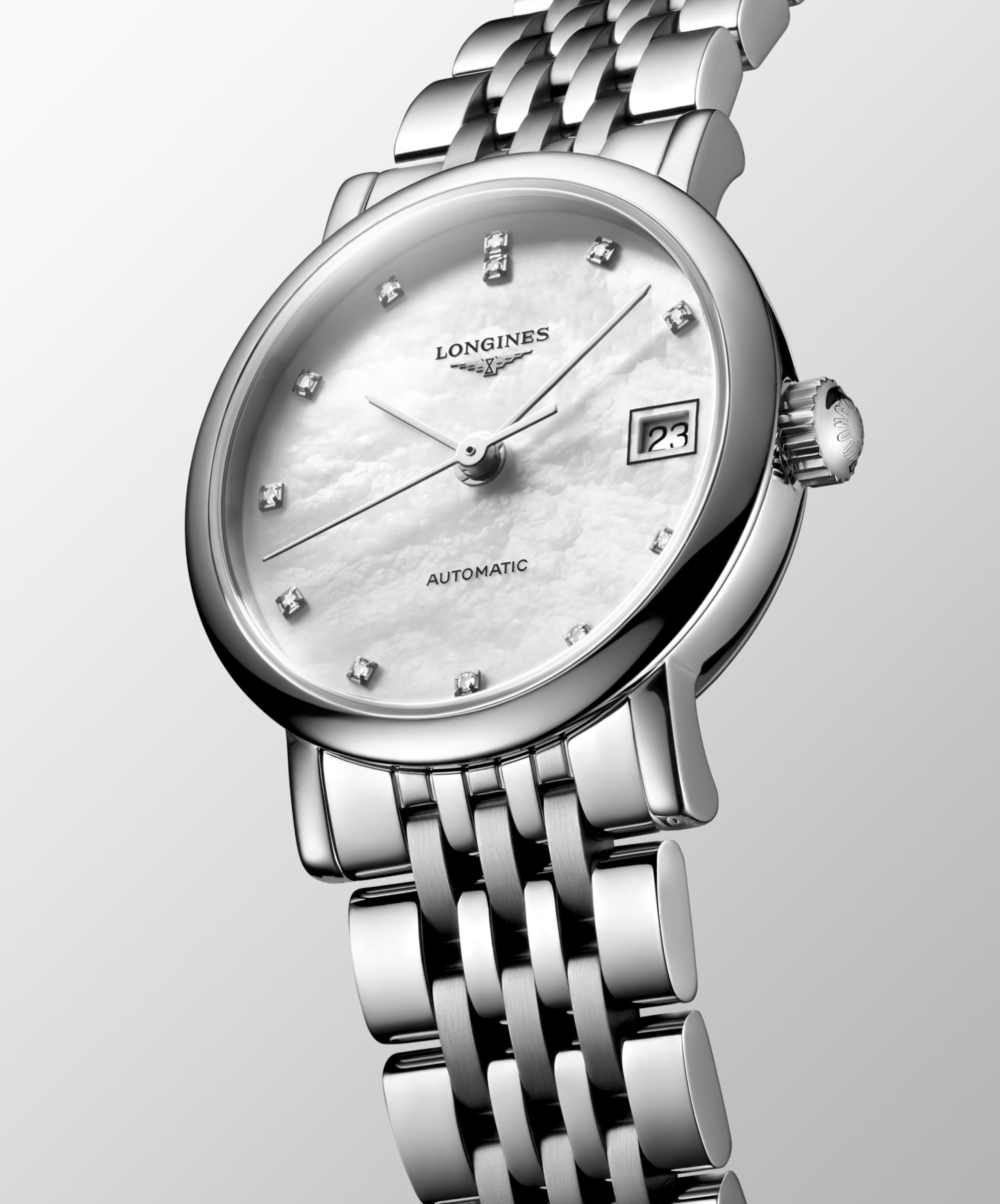 Longines ELEGANT COLLECTION automatic stainless steel Watch - L4.309.4.80.6