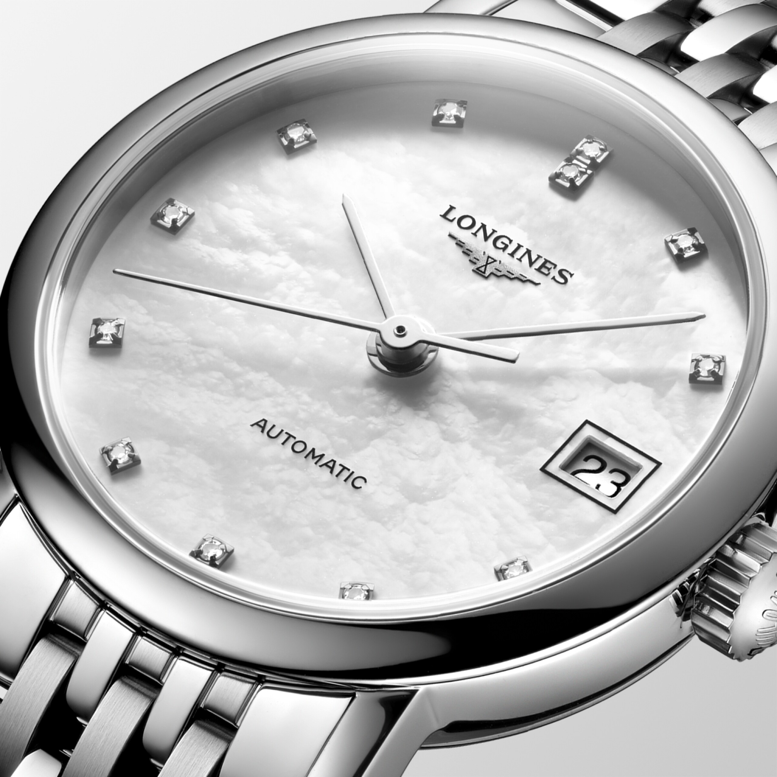 Longines ELEGANT COLLECTION automatic stainless steel Watch - L4.309.4.80.6