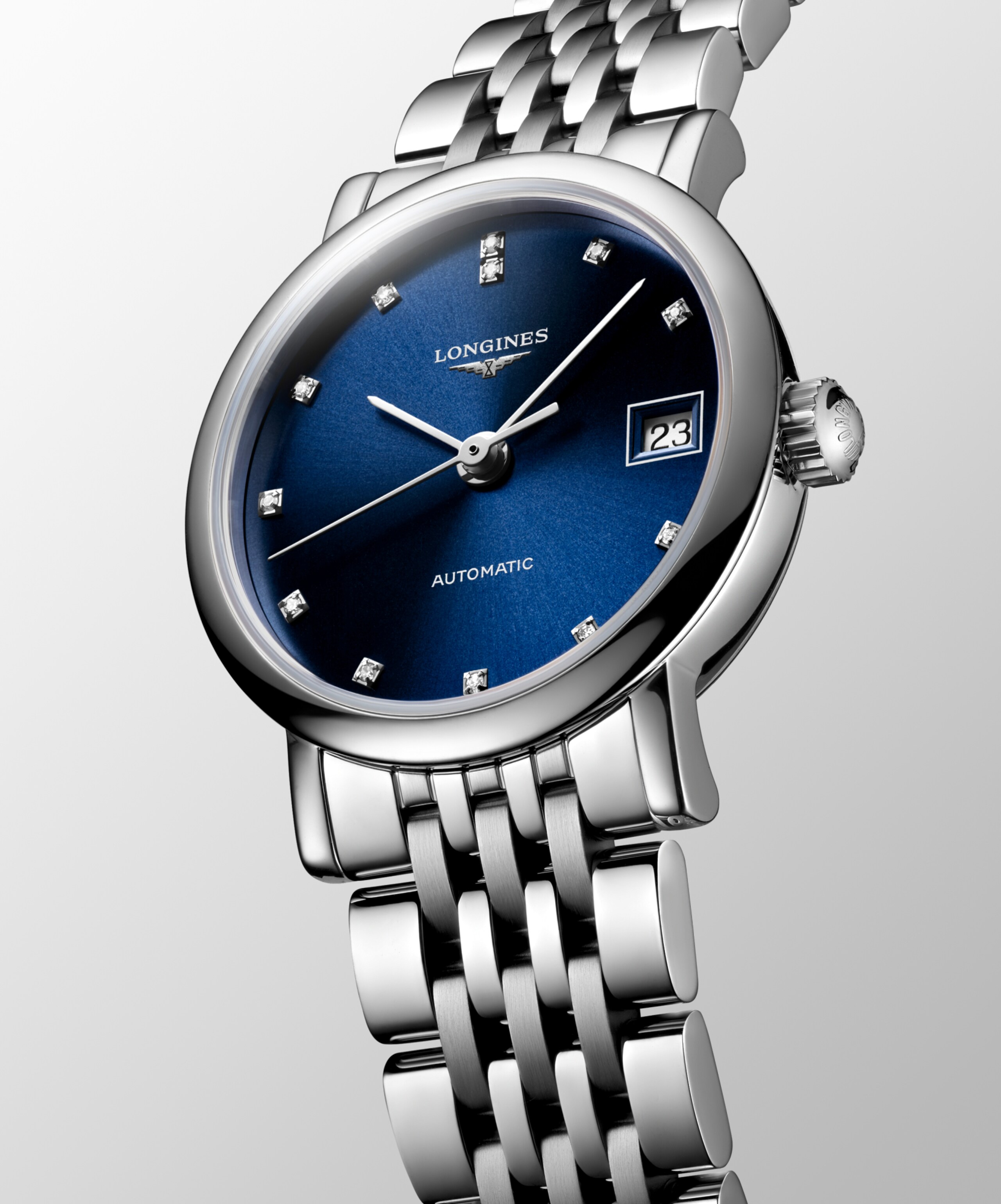 Longines ELEGANT COLLECTION Automatik Edelstahl Watch - L4.309.4.90.6