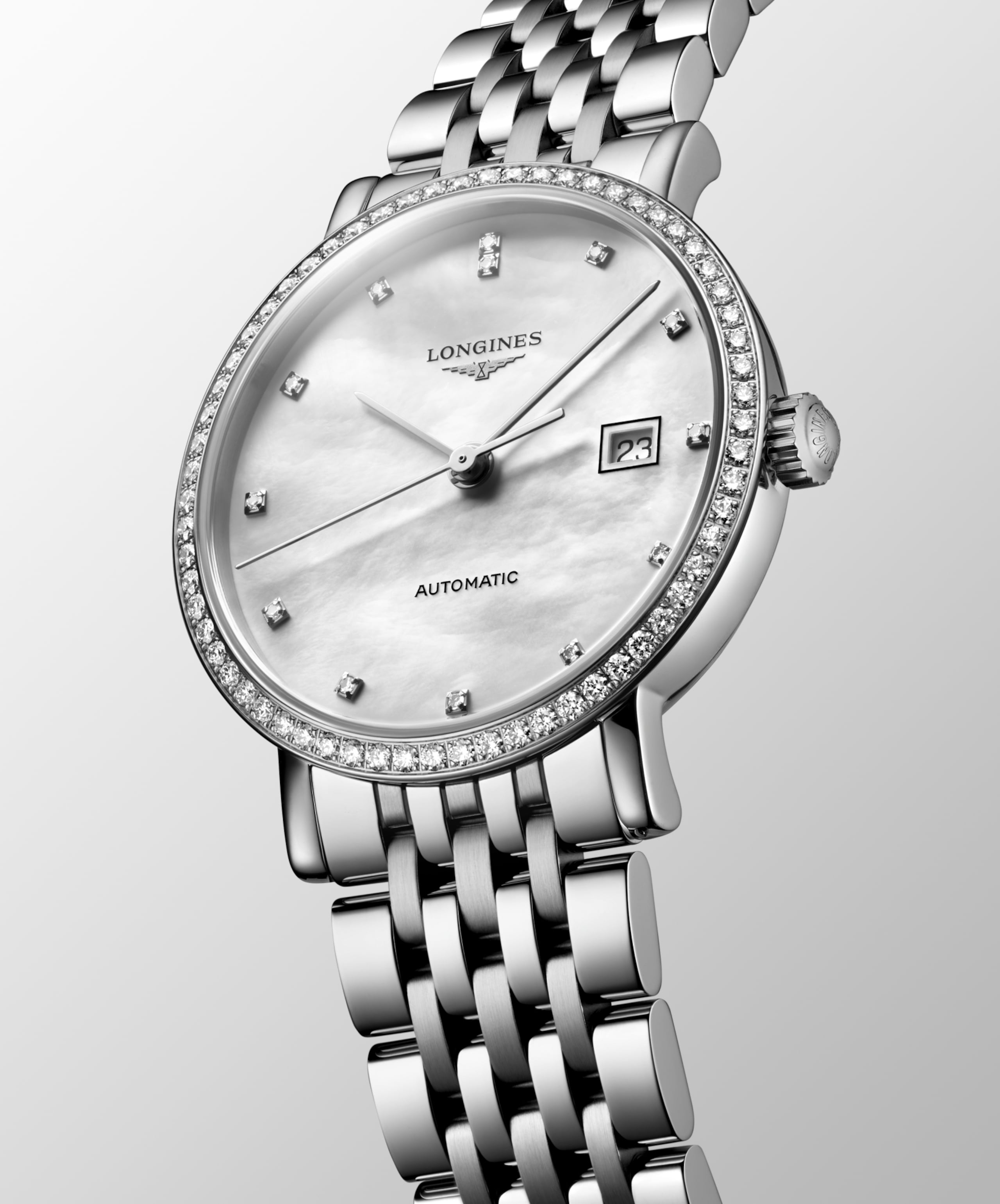 Longines ELEGANT COLLECTION automatic stainless steel Watch - L4.310.0.80.6