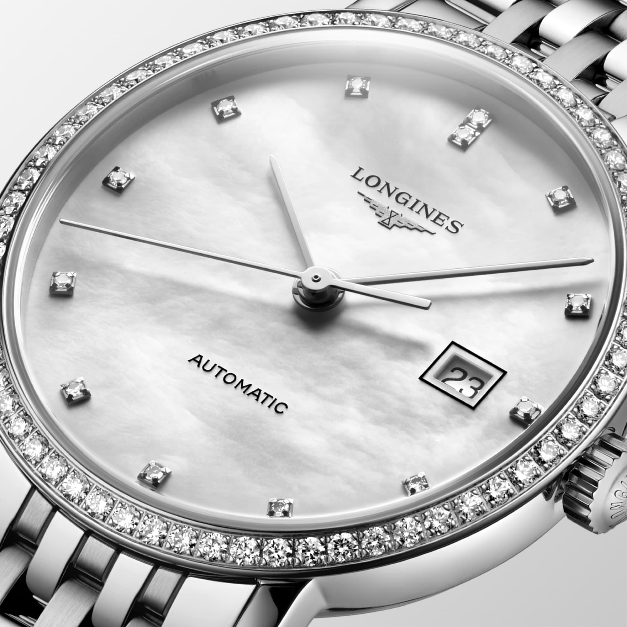 LONGINES ELEGANT COLLECTION | Ø 29.00 mm, White Mother-of-pearl