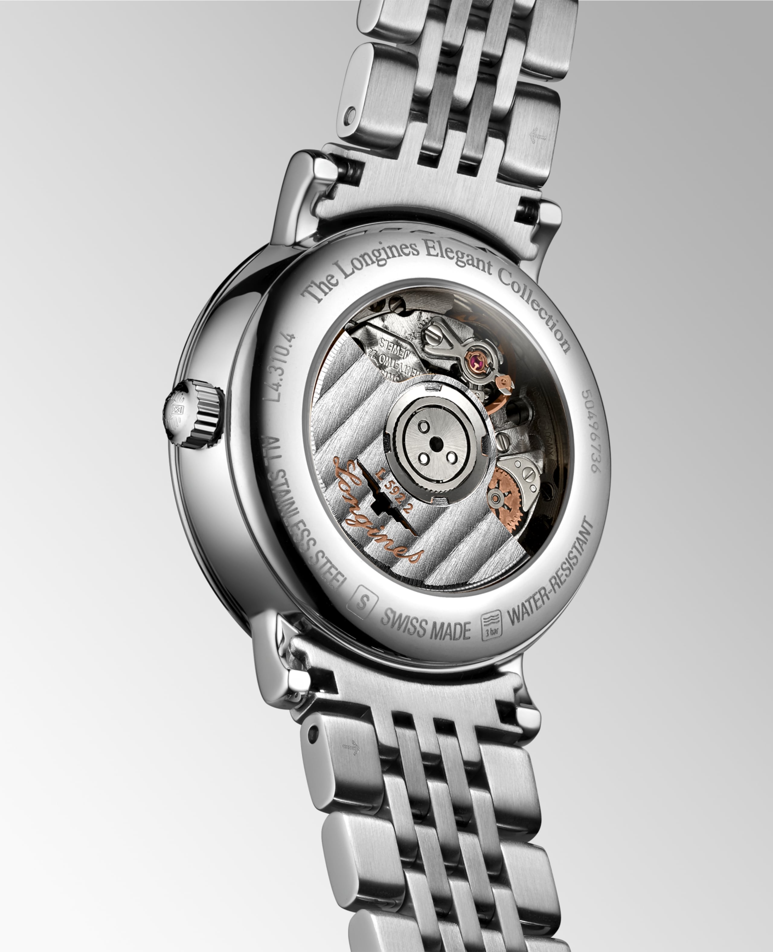 Longines ELEGANT COLLECTION อัตโนมัติ สแตนเลสสตีล Watch - L4.310.4.12.6