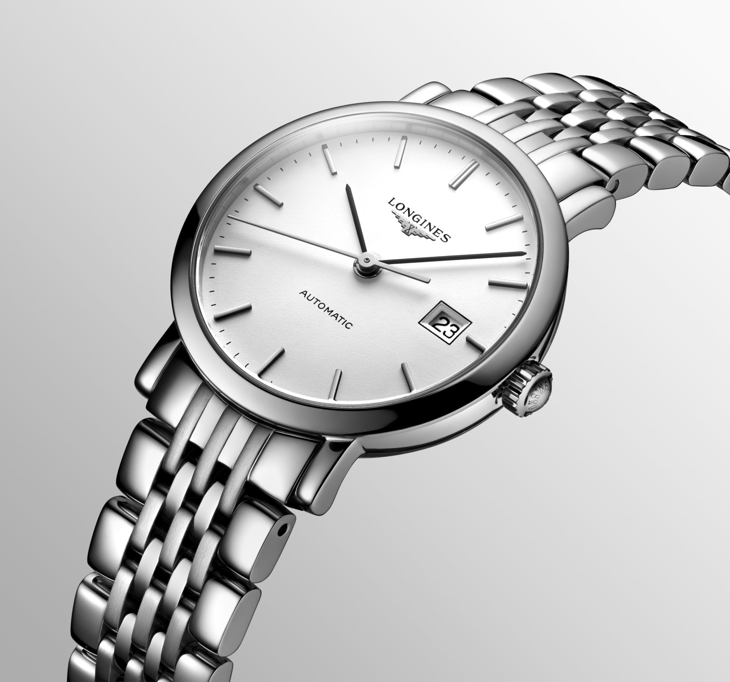 Longines ELEGANT COLLECTION อัตโนมัติ สแตนเลสสตีล Watch - L4.310.4.12.6