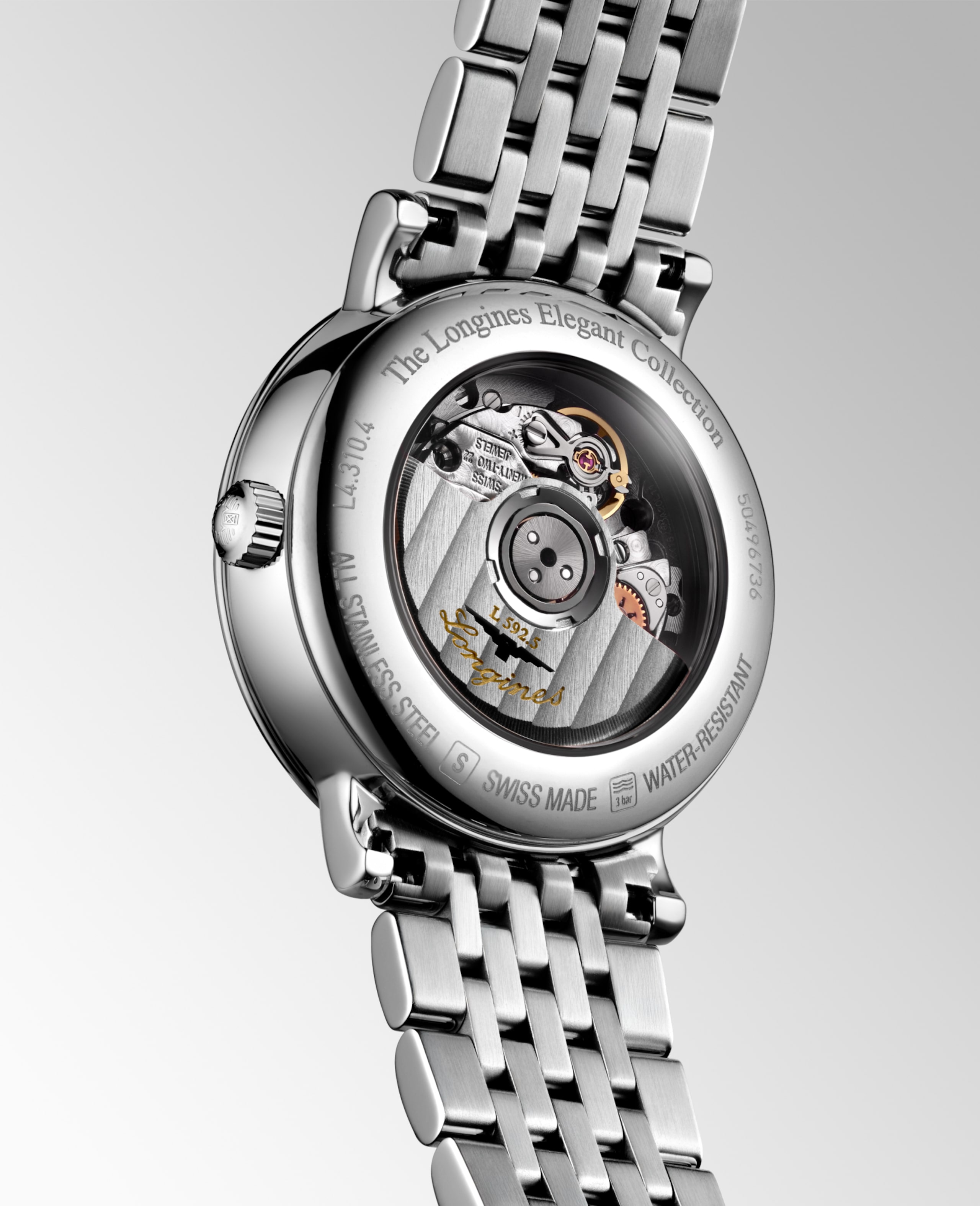 Longines ELEGANT COLLECTION automatic stainless steel Watch - L4.310.4.19.6