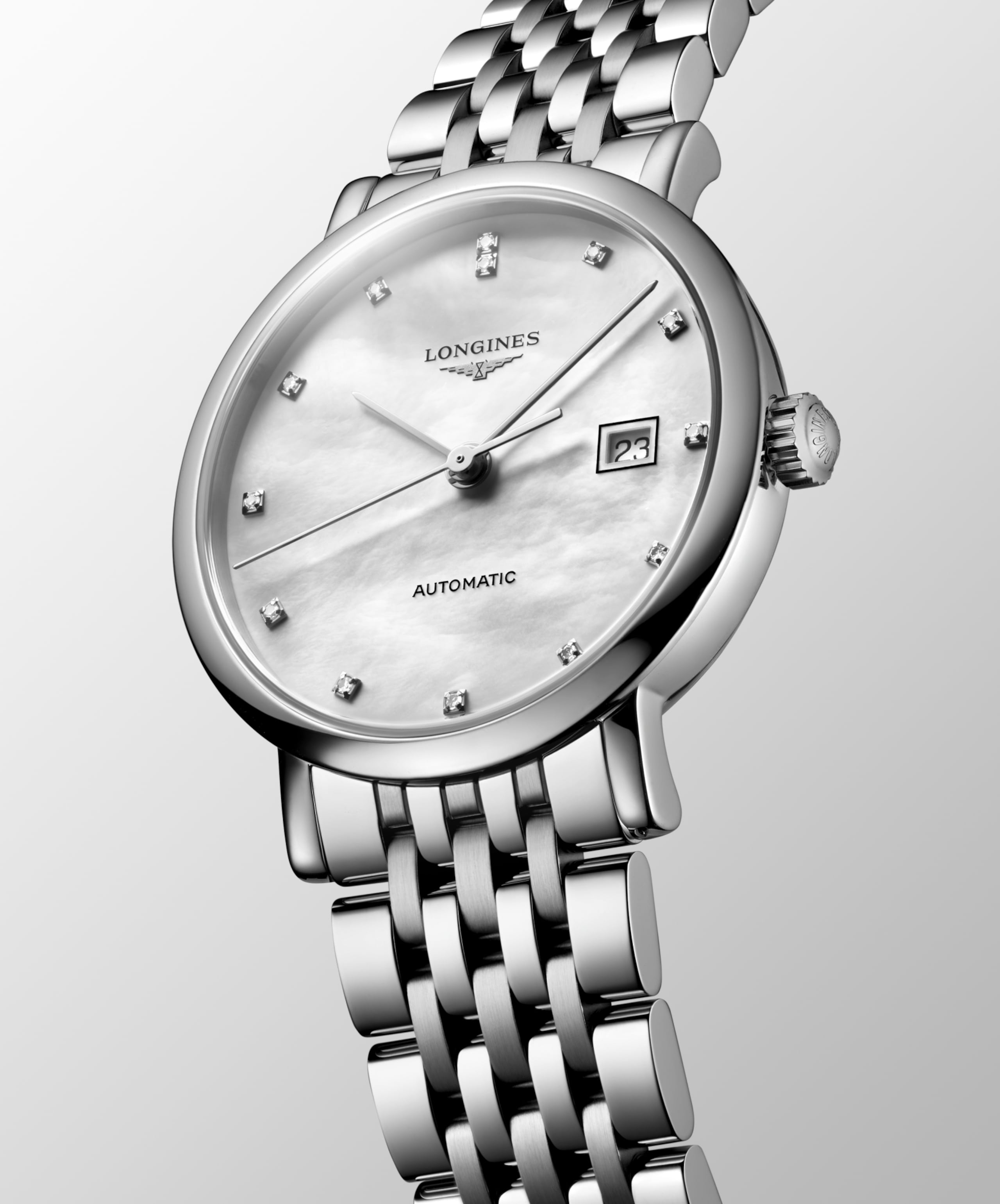 Longines ELEGANT COLLECTION automatic stainless steel Watch - L4.310.4.80.6