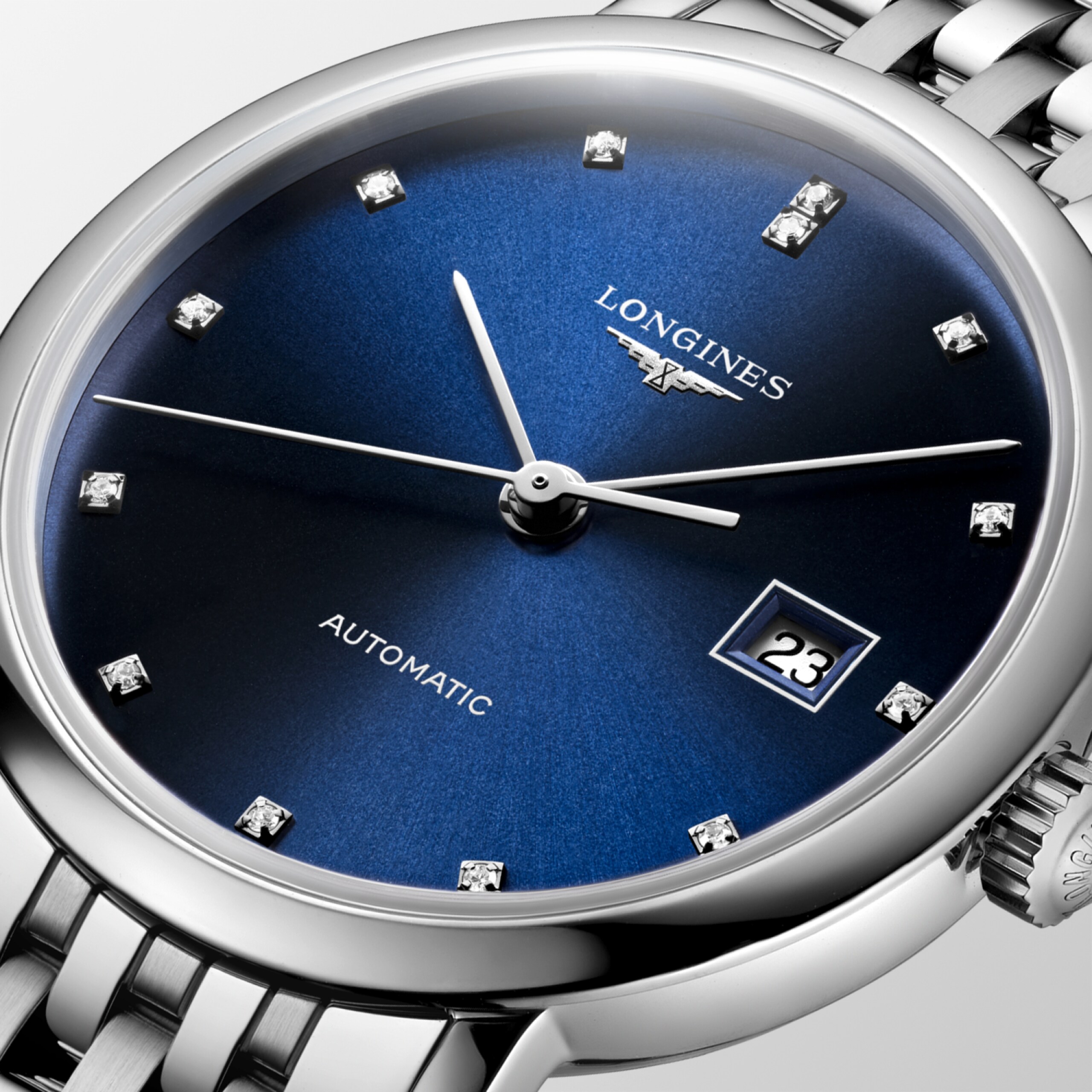 Longines ELEGANT COLLECTION automatic stainless steel Watch - L4.310.4.90.6