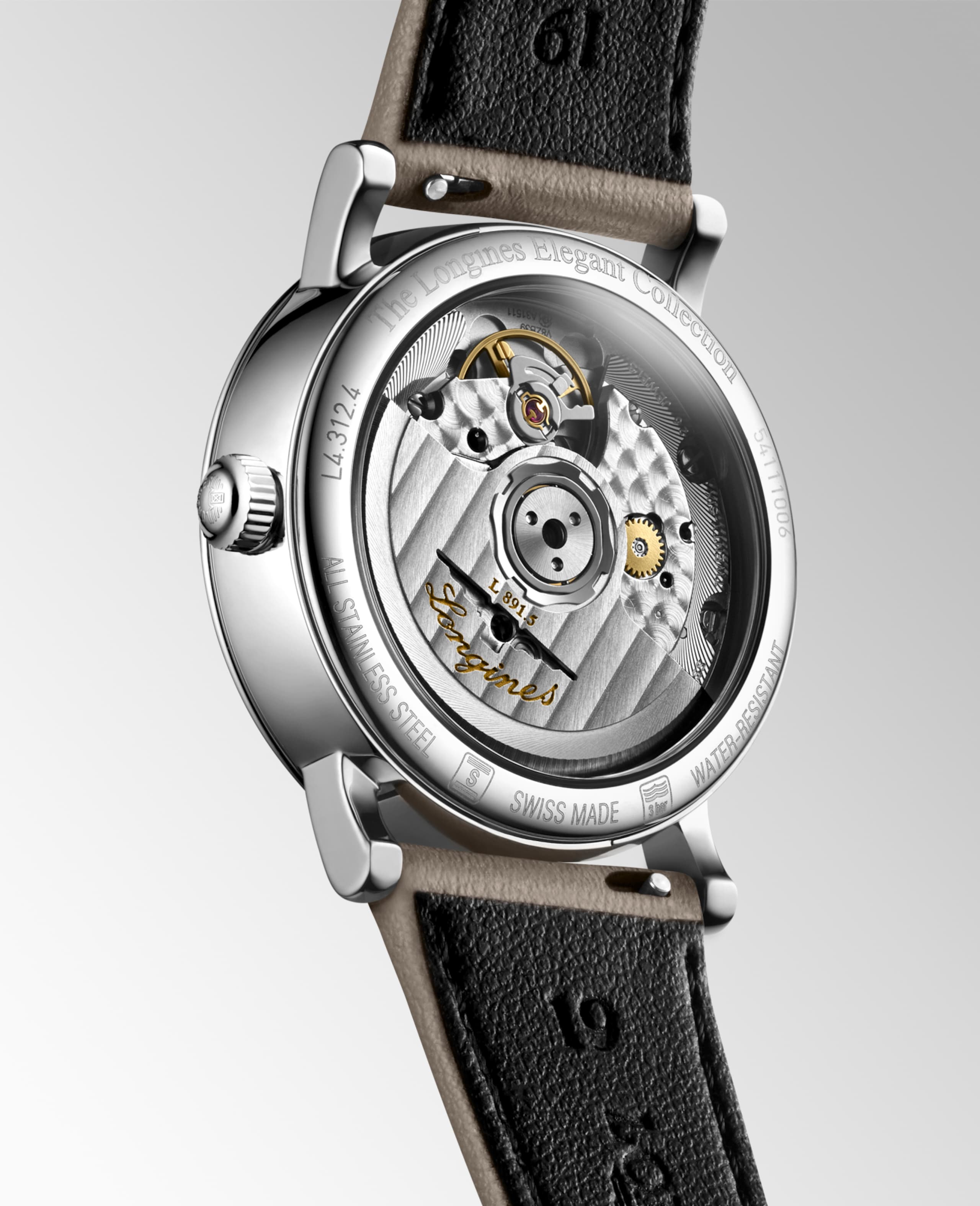 Longines ELEGANT COLLECTION automático aço inoxidável Watch - L4.312.4.11.2