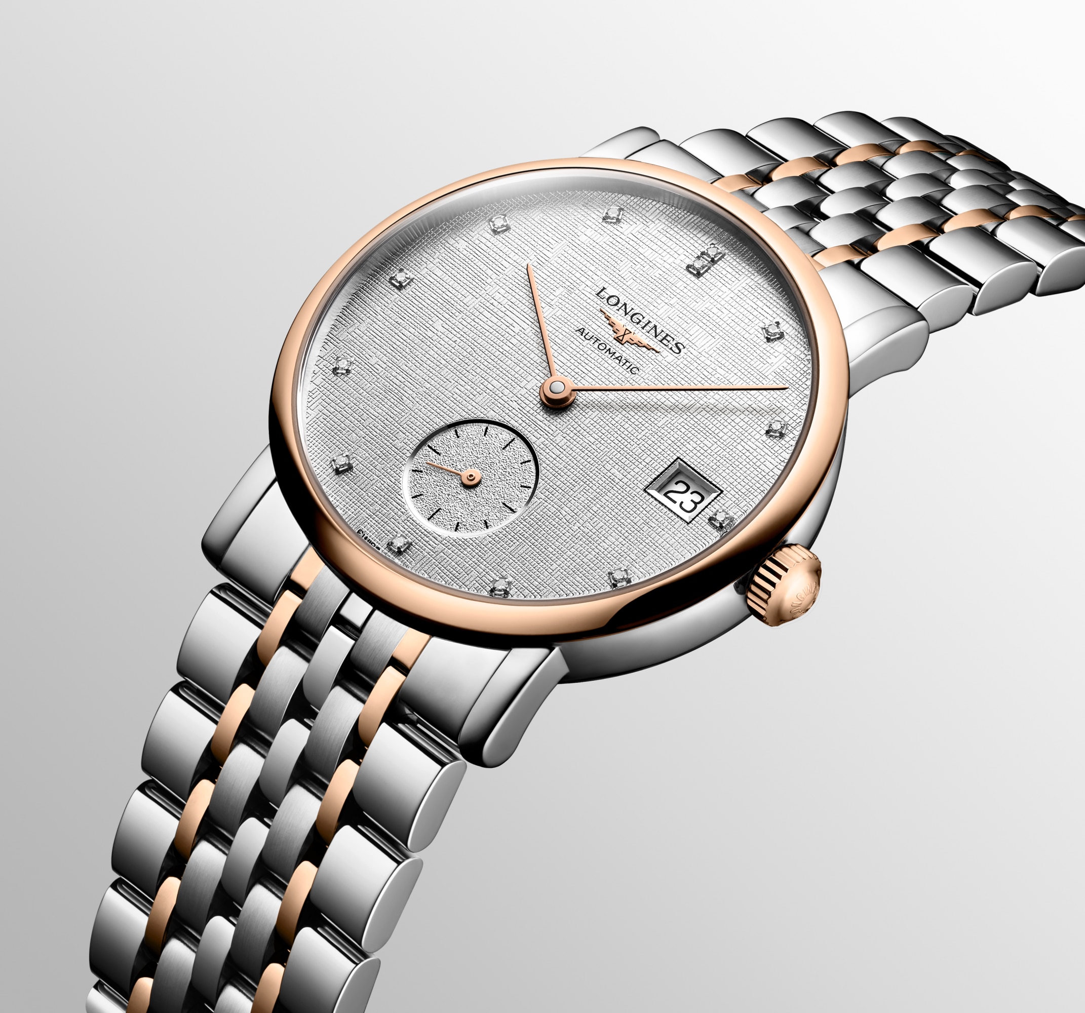 LONGINES ELEGANT COLLECTION Automatic, Stainless Steel And