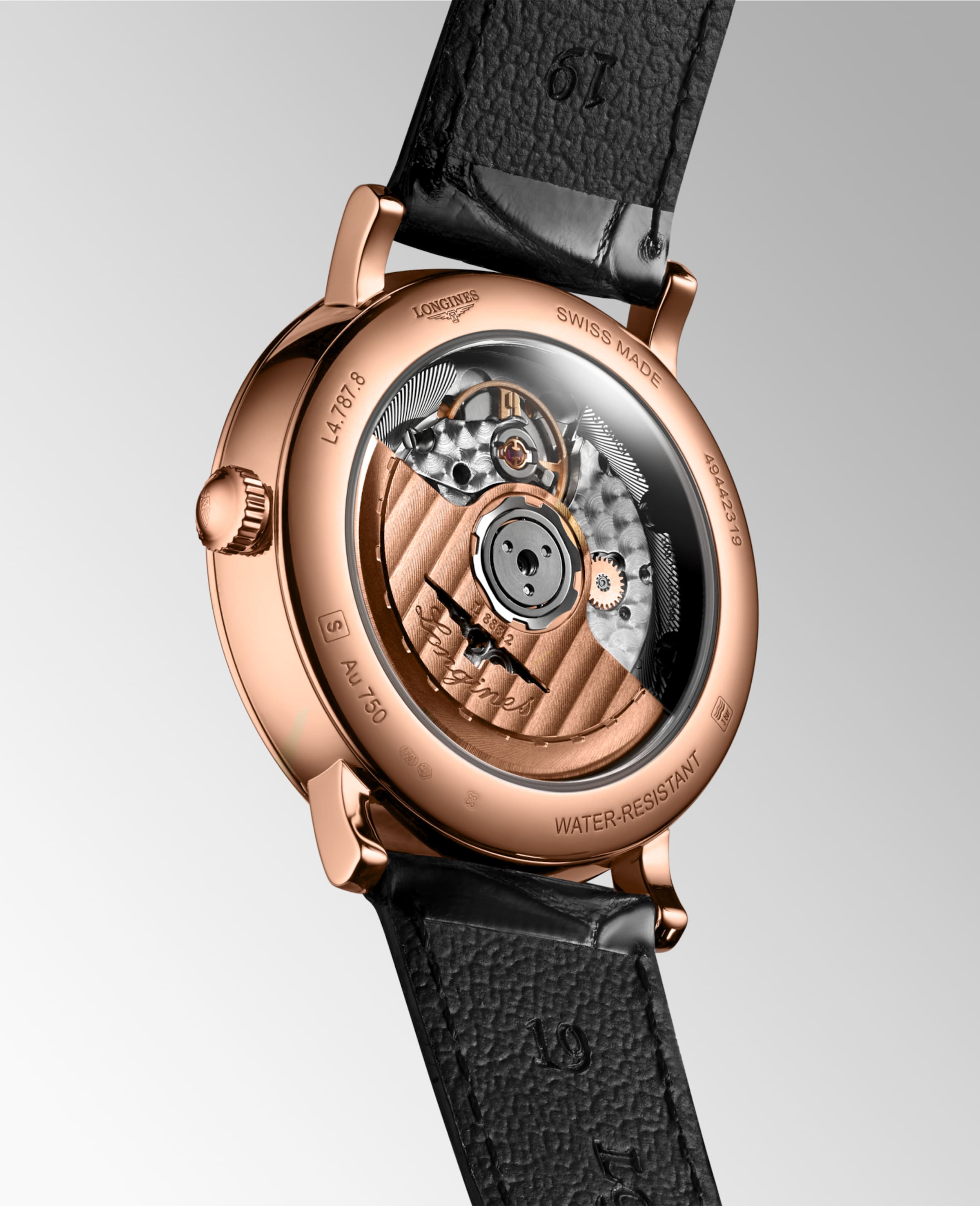 Longines ELEGANT COLLECTION Automatic 18 karat pink gold Watch - L4.787.8.12.4