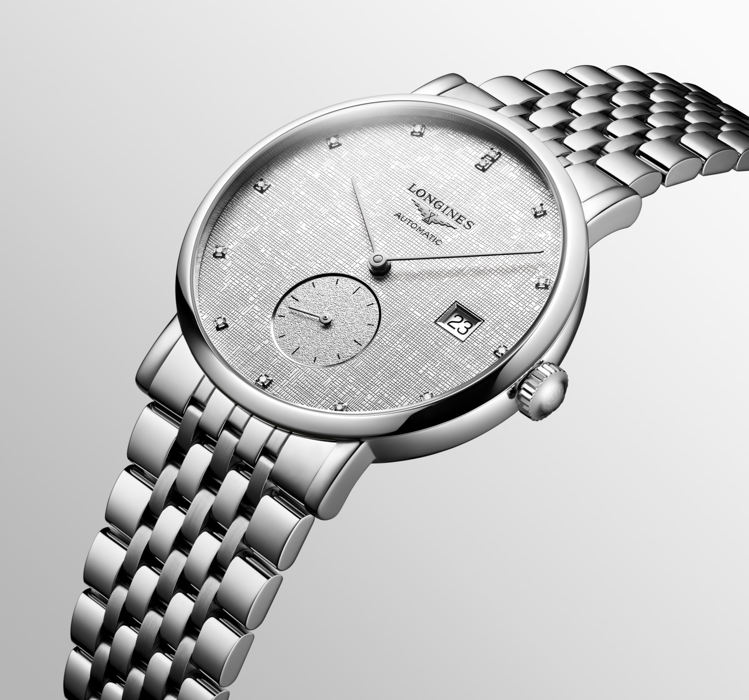 Longines ELEGANT COLLECTION automatic stainless steel Watch - L4.812.4.77.6
