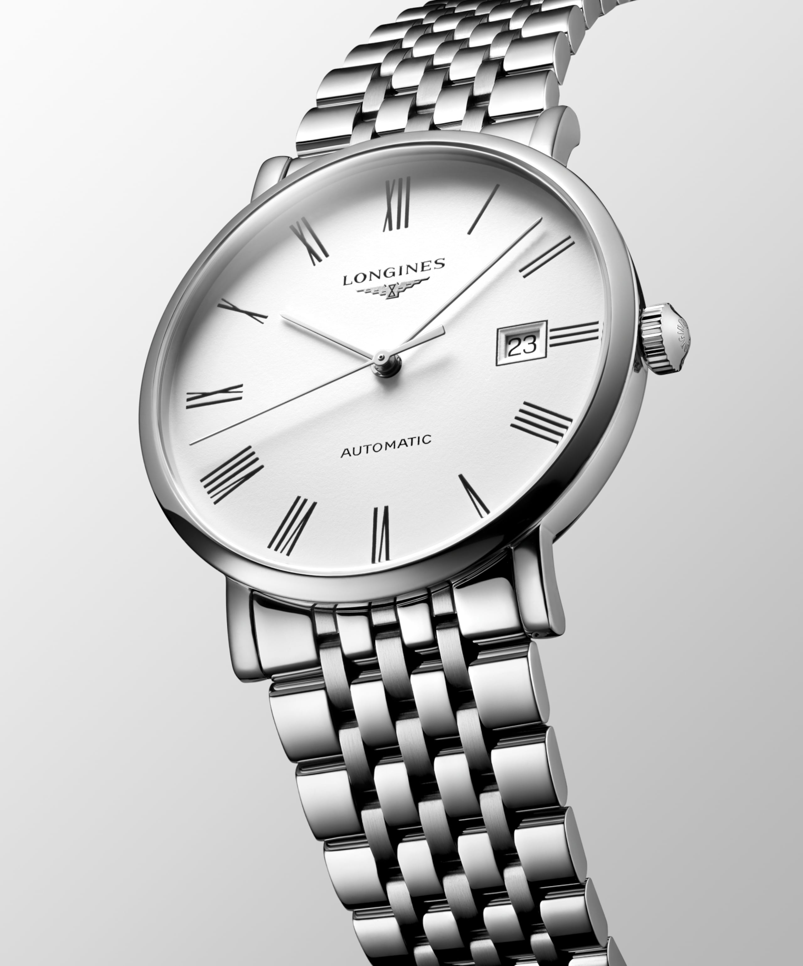 Longines ELEGANT COLLECTION automático acero inoxidable Watch - L4.910.4.18.6