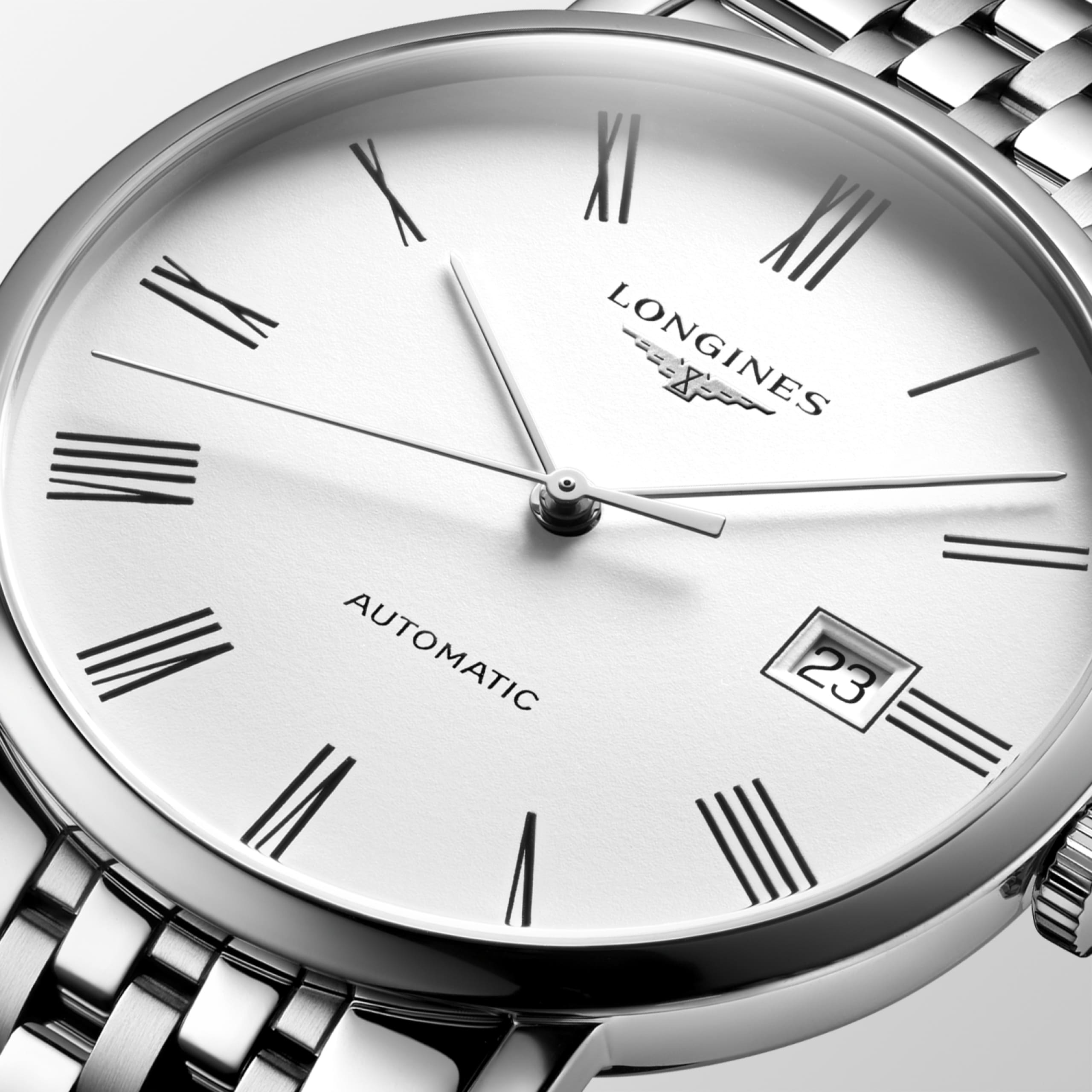 Longines ELEGANT COLLECTION automático acero inoxidable Watch - L4.910.4.18.6